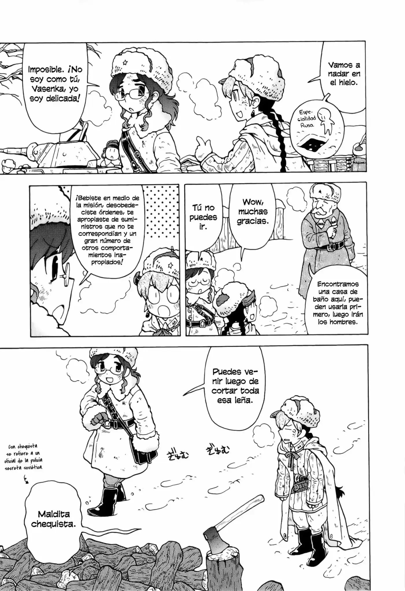 Kutsuzure Sensen - Majo Vasenka No Sensou - Capítulo 4 - Página 3 - LectorTMOo