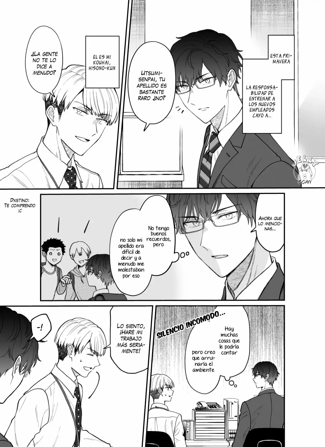 Kuuki Ga "Yomeru" Shinnyushain To Buaiso Na Senpai No Hanashi (pre Serialización) - Capítulo 11 - Página 4 - LectorTMOo