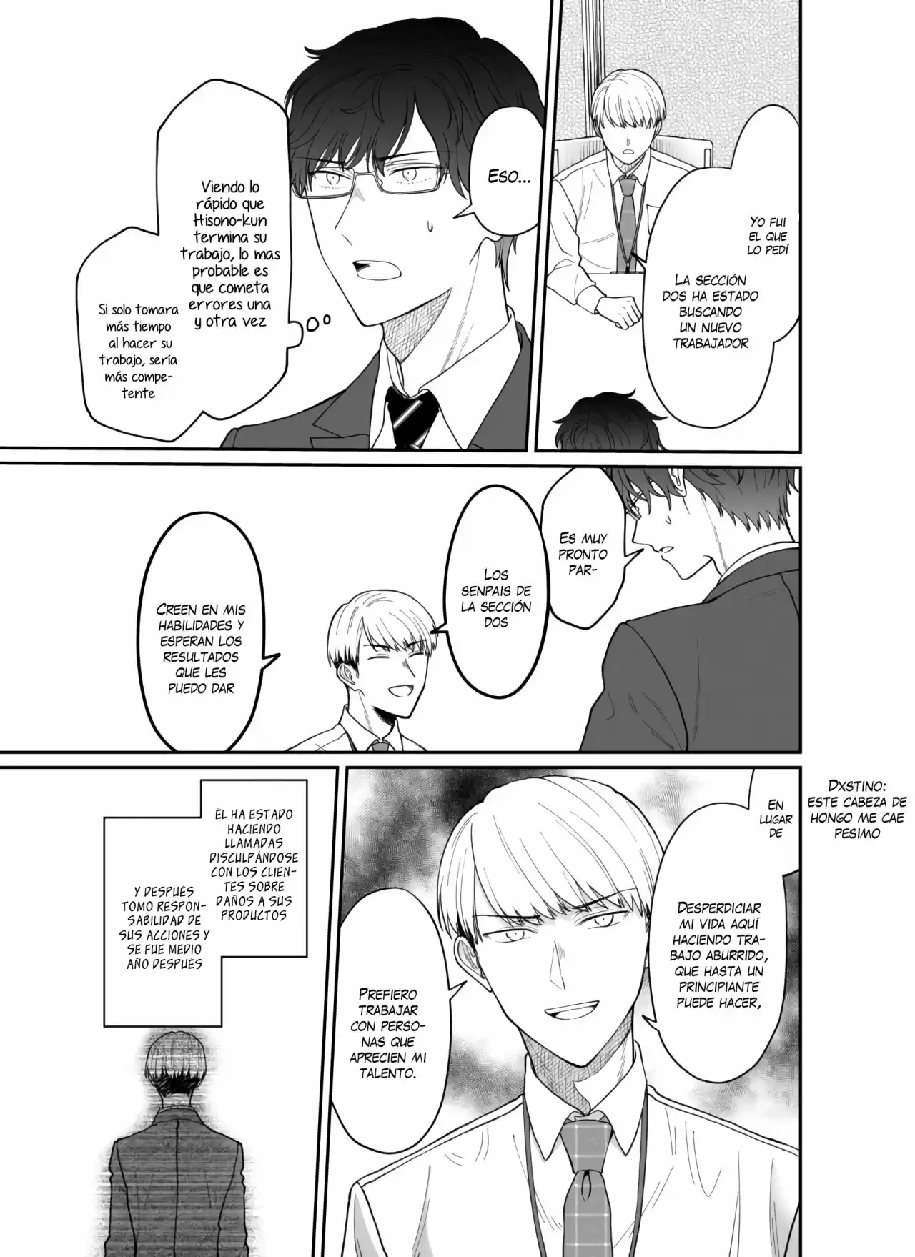 Kuuki Ga "Yomeru" Shinnyushain To Buaiso Na Senpai No Hanashi (pre Serialización) - Capítulo 11 - Página 7 - LectorTMOo