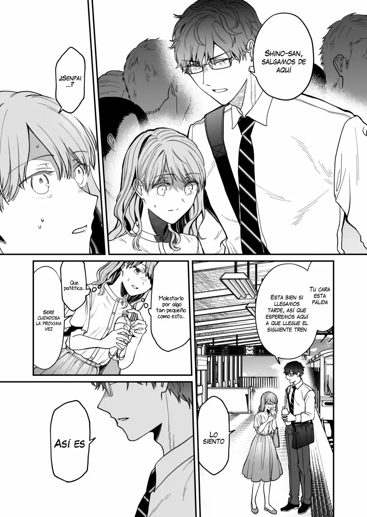 Kuuki Ga "Yomeru" Shinnyushain To Buaiso Na Senpai No Hanashi (pre Serialización) - Capítulo 12 - Página 9 - LectorTMOo