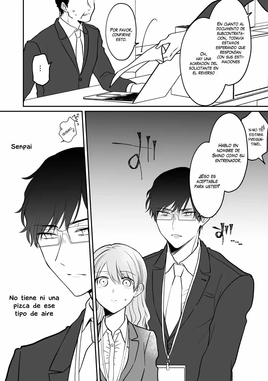 Kuuki Ga "Yomeru" Shinnyushain To Buaiso Na Senpai No Hanashi (pre Serialización) - Capítulo 3 - Página 5 - LectorTMOo