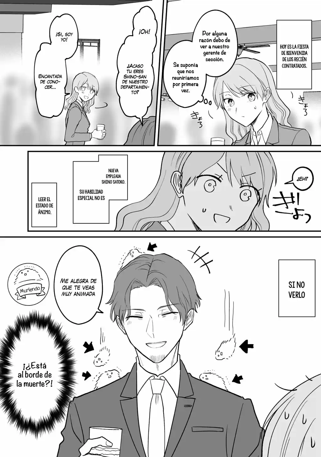 Kuuki Ga "Yomeru" Shinnyushain To Buaiso Na Senpai No Hanashi (pre Serialización) - Capítulo 4 - Página 2 - LectorTMOo
