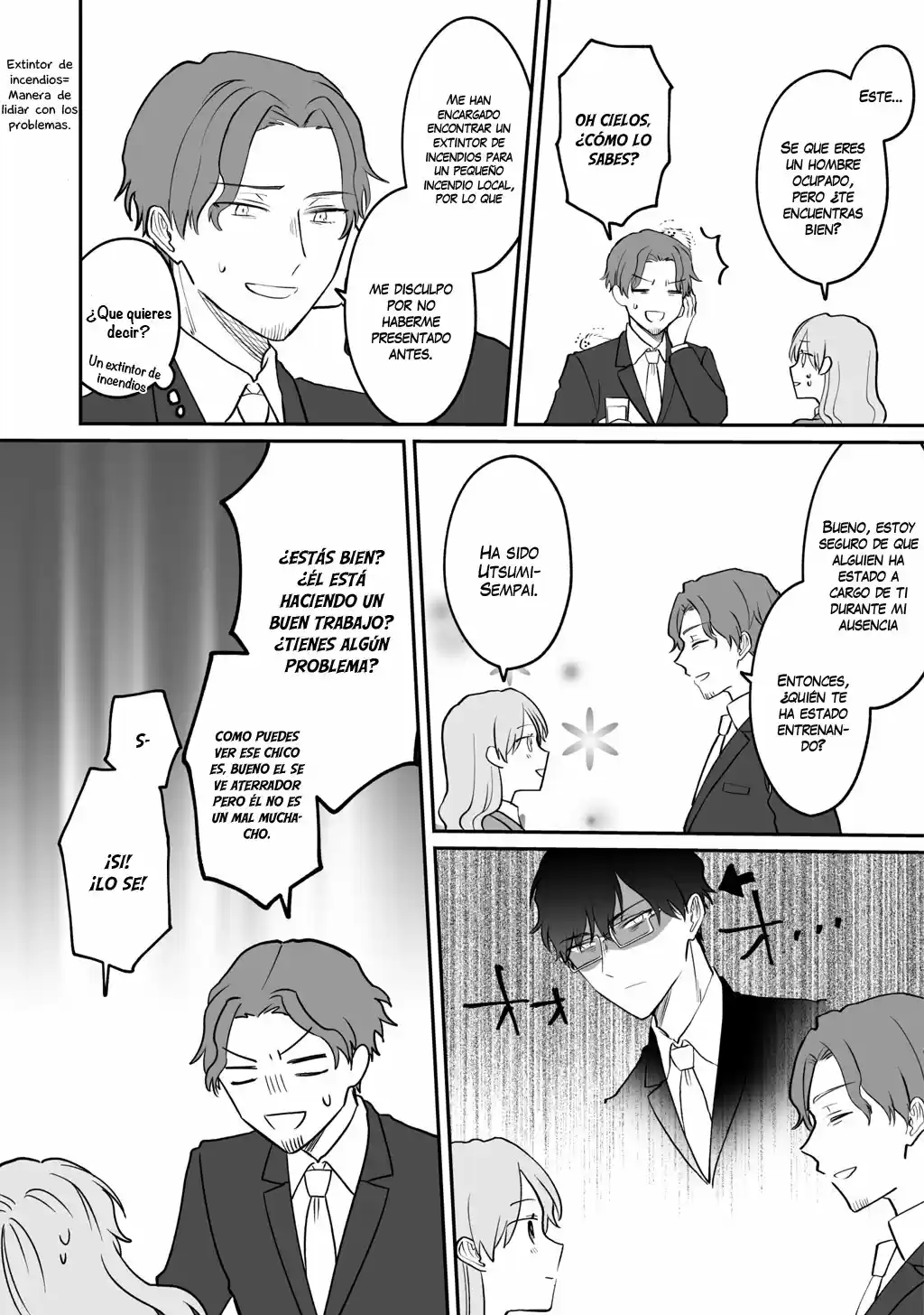 Kuuki Ga "Yomeru" Shinnyushain To Buaiso Na Senpai No Hanashi (pre Serialización) - Capítulo 4 - Página 3 - LectorTMOo
