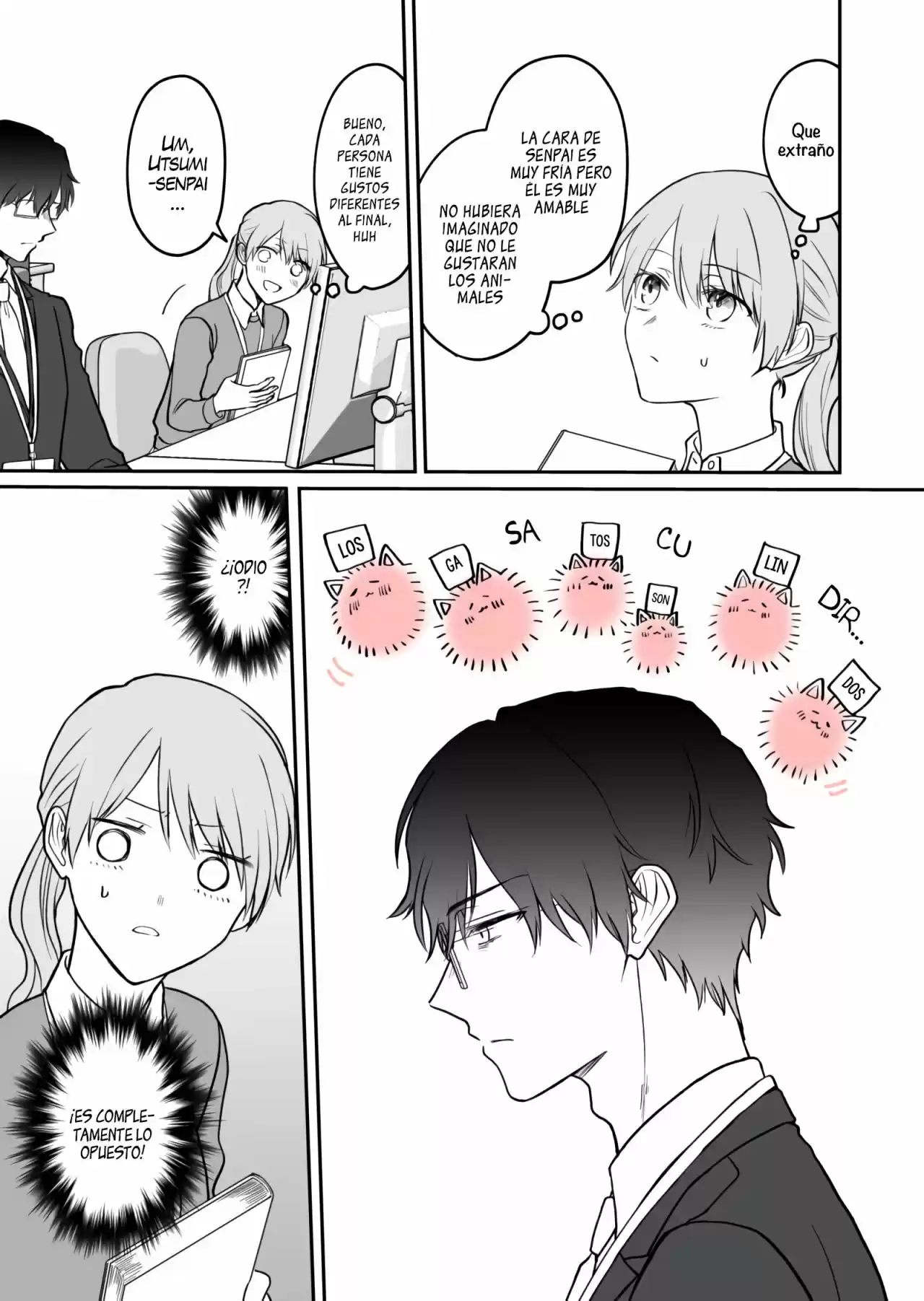 Kuuki Ga "Yomeru" Shinnyushain To Buaiso Na Senpai No Hanashi (pre Serialización) - Capítulo 6 - Página 4 - LectorTMOo