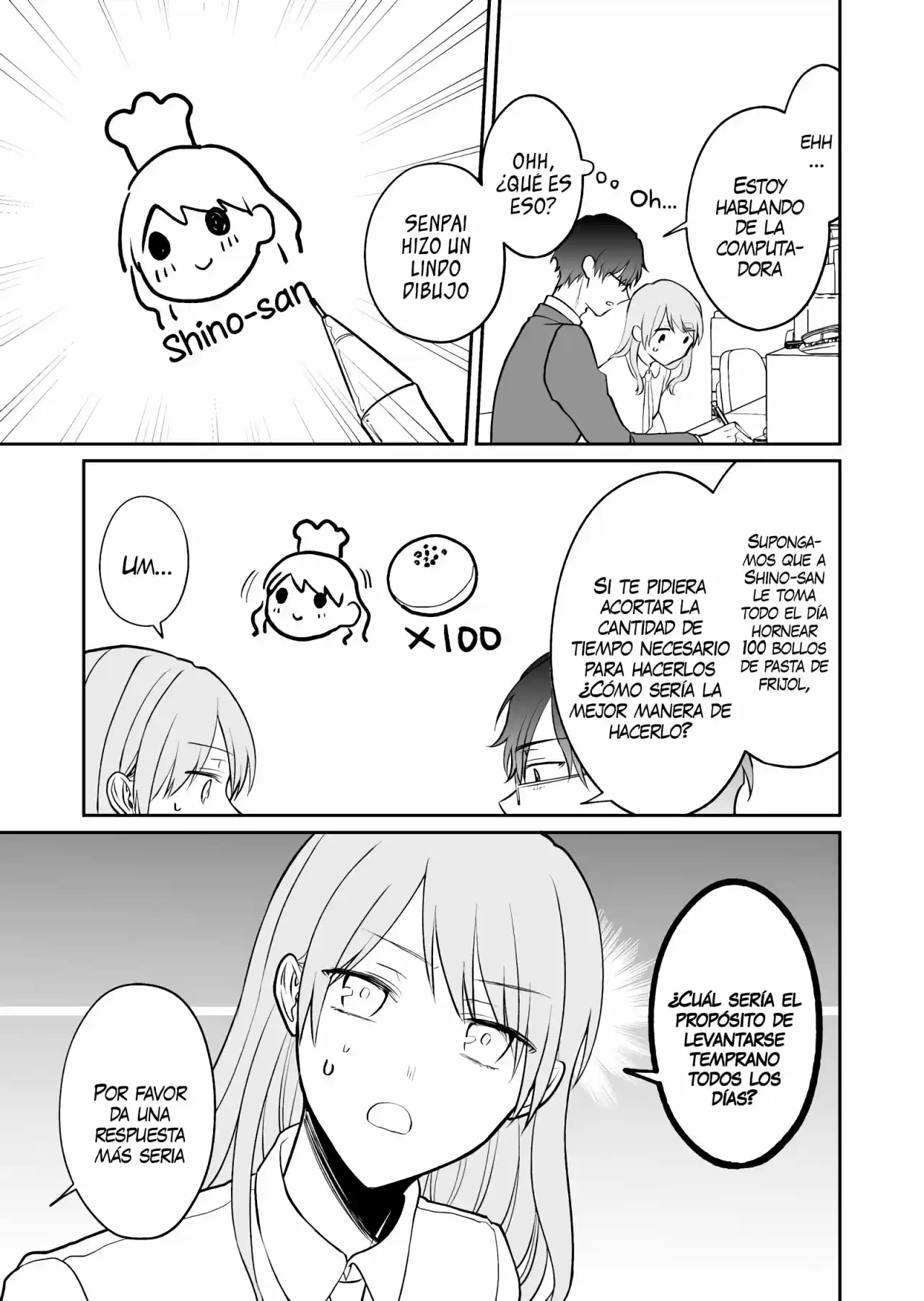 Kuuki Ga "Yomeru" Shinnyushain To Buaiso Na Senpai No Hanashi (pre Serialización) - Capítulo 7 - Página 4 - LectorTMOo