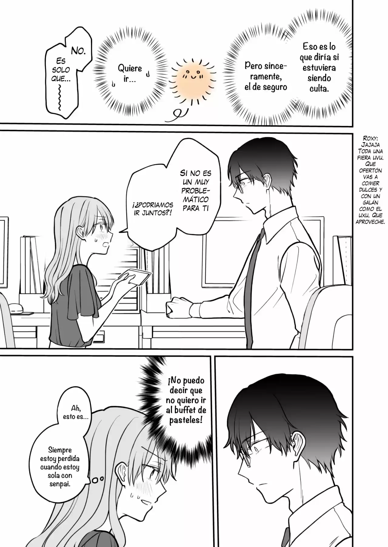 Kuuki Ga "Yomeru" Shinnyushain To Buaiso Na Senpai No Hanashi (pre Serialización) - Capítulo 9 - Página 7 - LectorTMOo