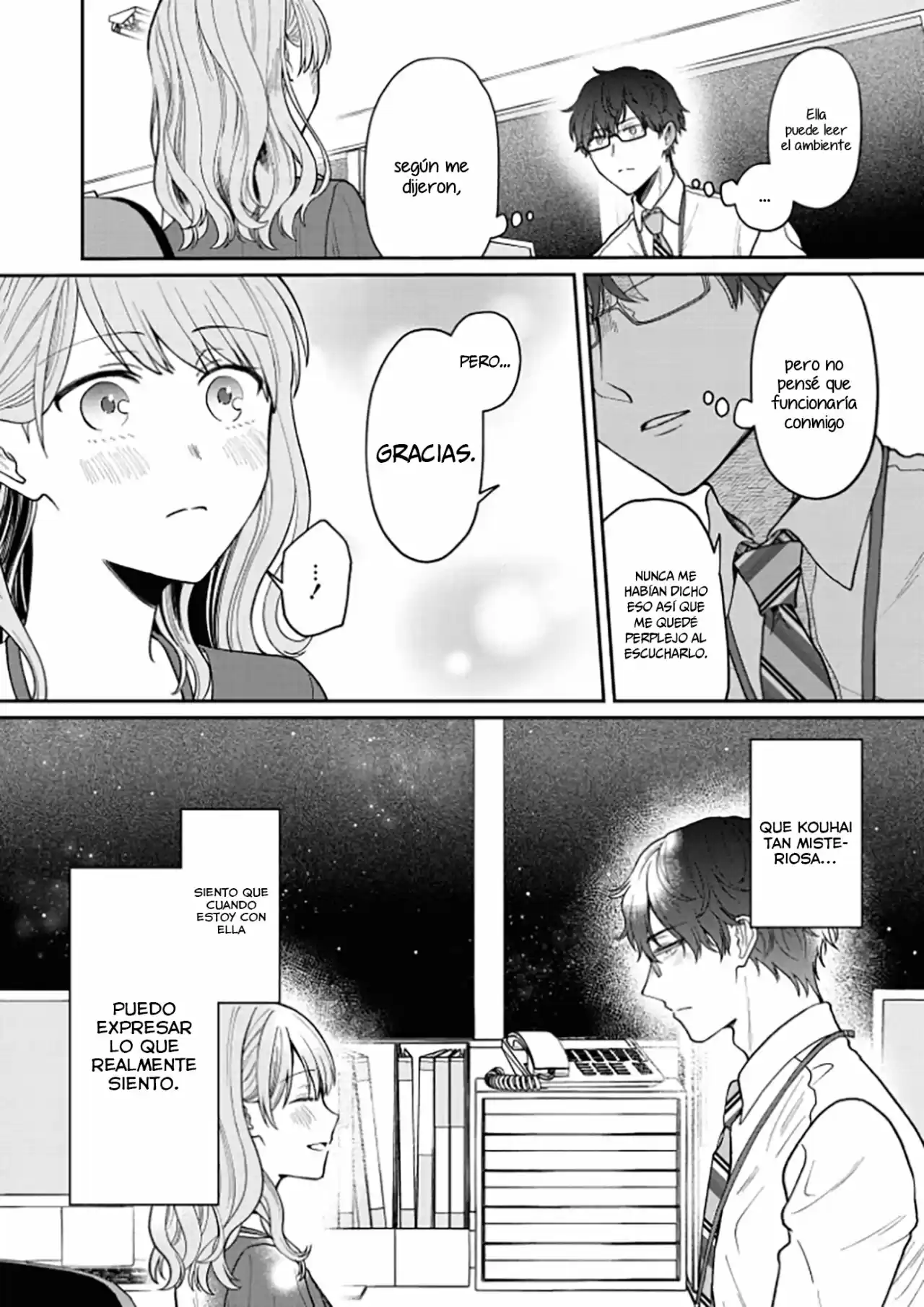 Kuuki Ga "Yomeru" Shinnyushain To Buaiso Na Senpai No Hanashi (Serialización) - Capítulo 10 - Página 7 - LectorTMOo