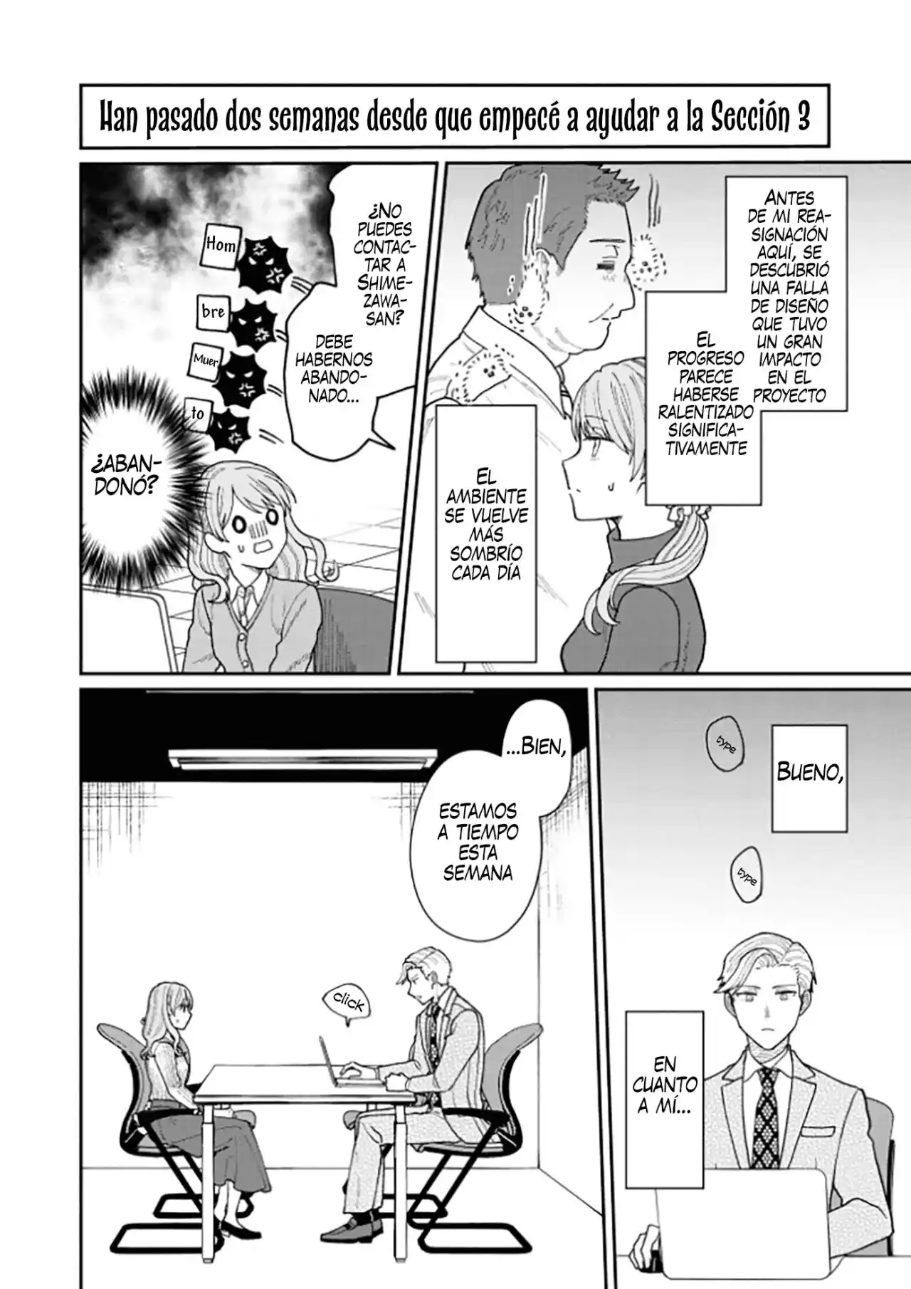 Kuuki Ga "Yomeru" Shinnyushain To Buaiso Na Senpai No Hanashi (Serialización) - Capítulo 13 - Página 8 - LectorTMOo