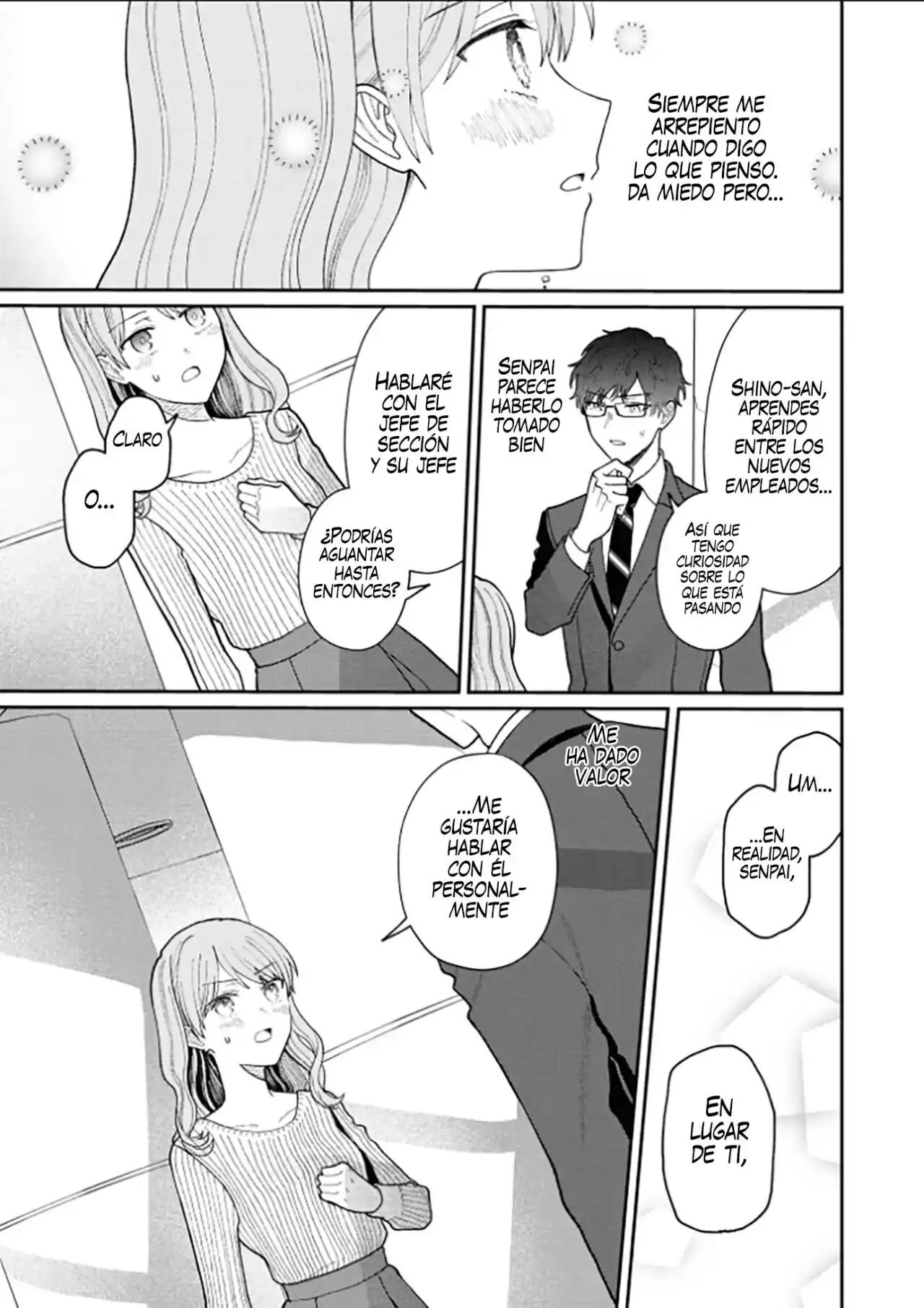 Kuuki Ga "Yomeru" Shinnyushain To Buaiso Na Senpai No Hanashi (Serialización) - Capítulo 13 - Página 15 - LectorTMOo
