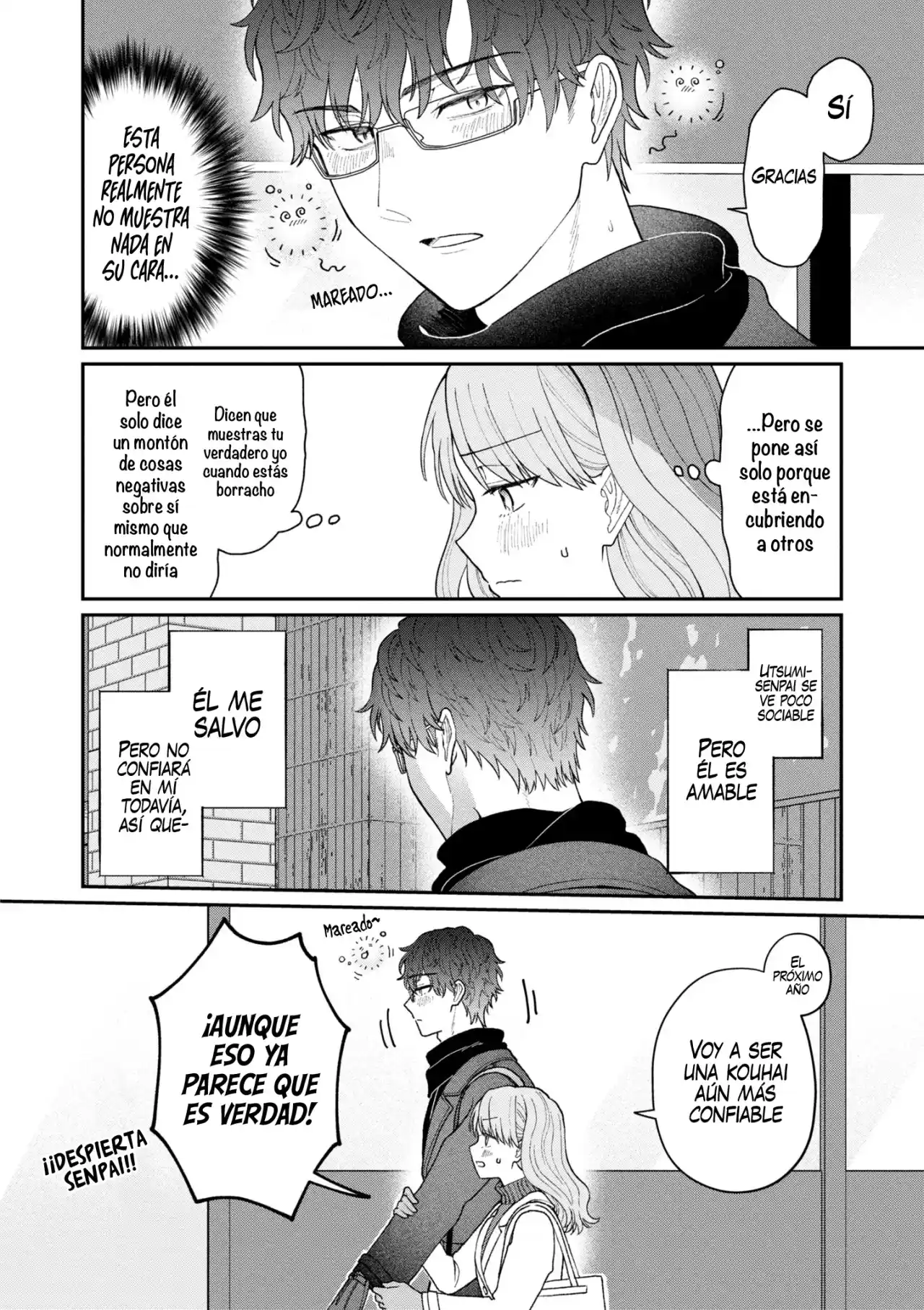 Kuuki Ga "Yomeru" Shinnyushain To Buaiso Na Senpai No Hanashi (Serialización) - Capítulo 17 - Página 4 - LectorTMOo