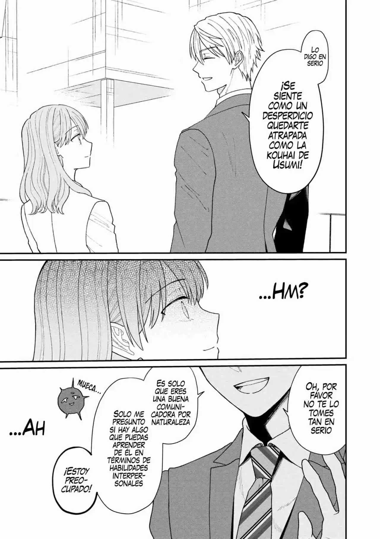 Kuuki Ga "Yomeru" Shinnyushain To Buaiso Na Senpai No Hanashi (Serialización) - Capítulo 18 - Página 3 - LectorTMOo