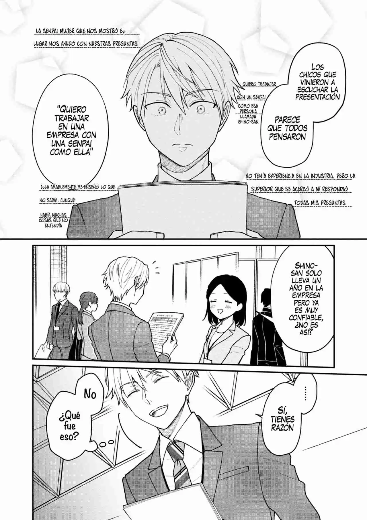 Kuuki Ga "Yomeru" Shinnyushain To Buaiso Na Senpai No Hanashi (Serialización) - Capítulo 19 - Página 8 - LectorTMOo