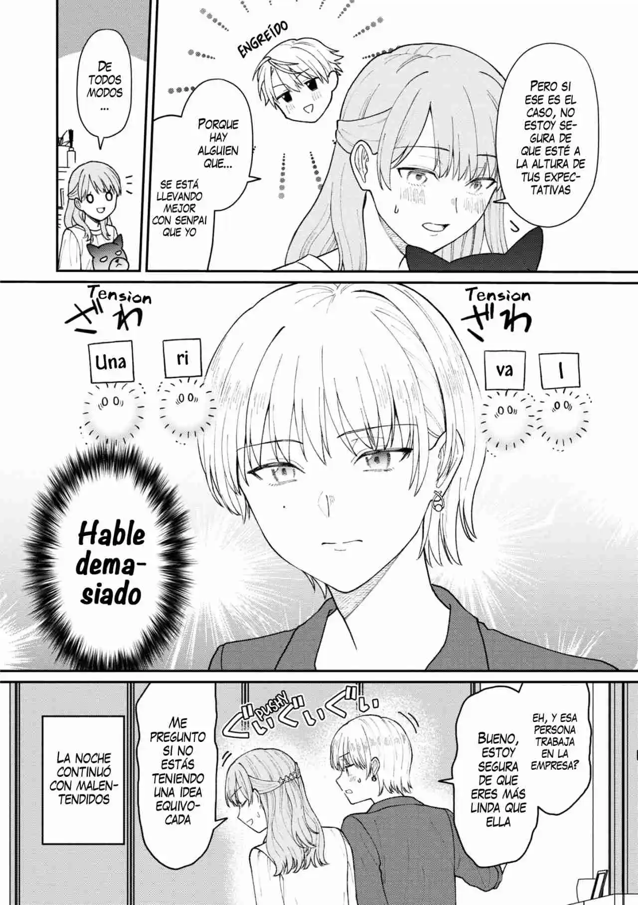Kuuki Ga "Yomeru" Shinnyushain To Buaiso Na Senpai No Hanashi (Serialización) - Capítulo 25 - Página 4 - LectorTMOo