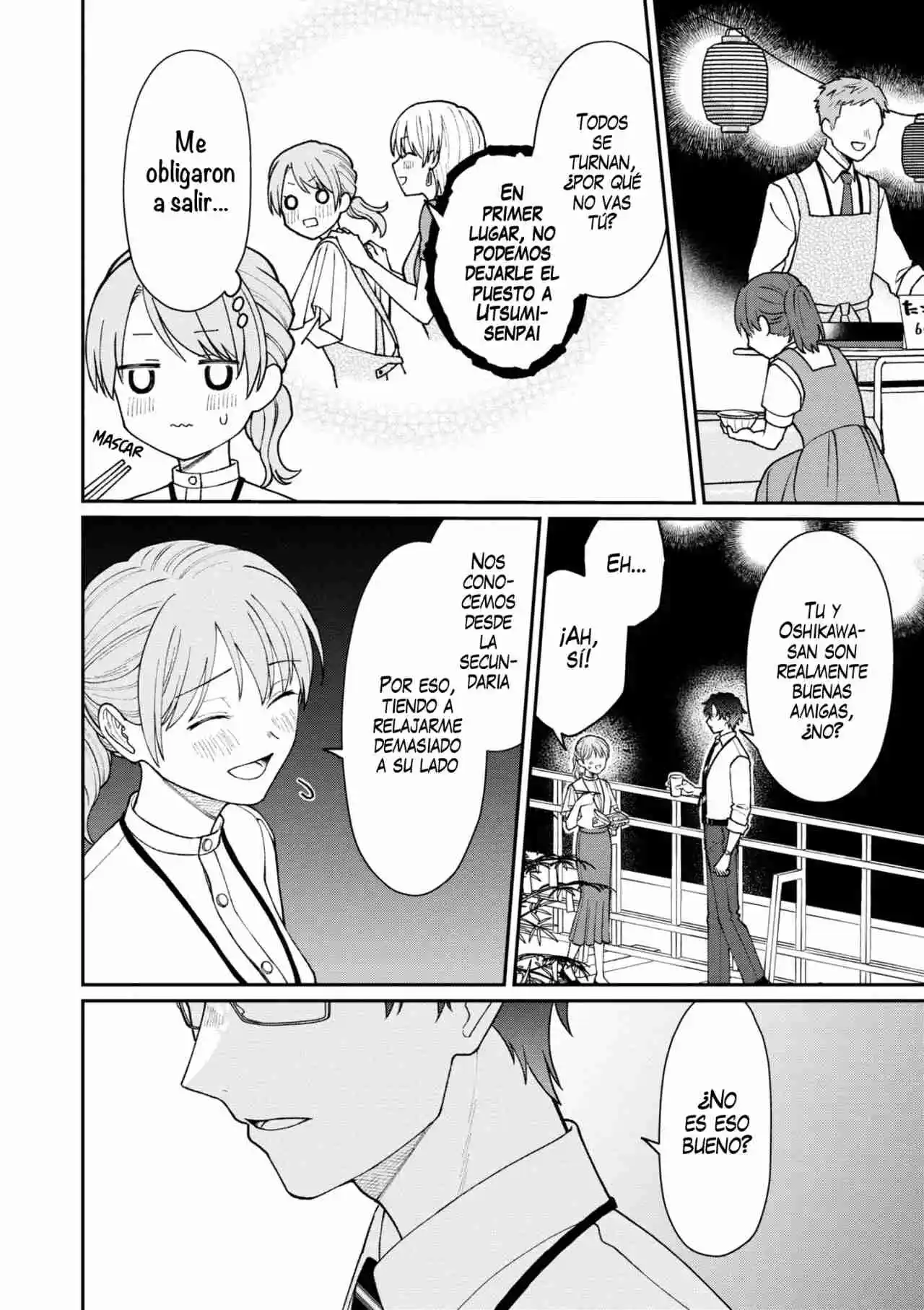 Kuuki Ga "Yomeru" Shinnyushain To Buaiso Na Senpai No Hanashi (Serialización) - Capítulo 26 - Página 8 - LectorTMOo