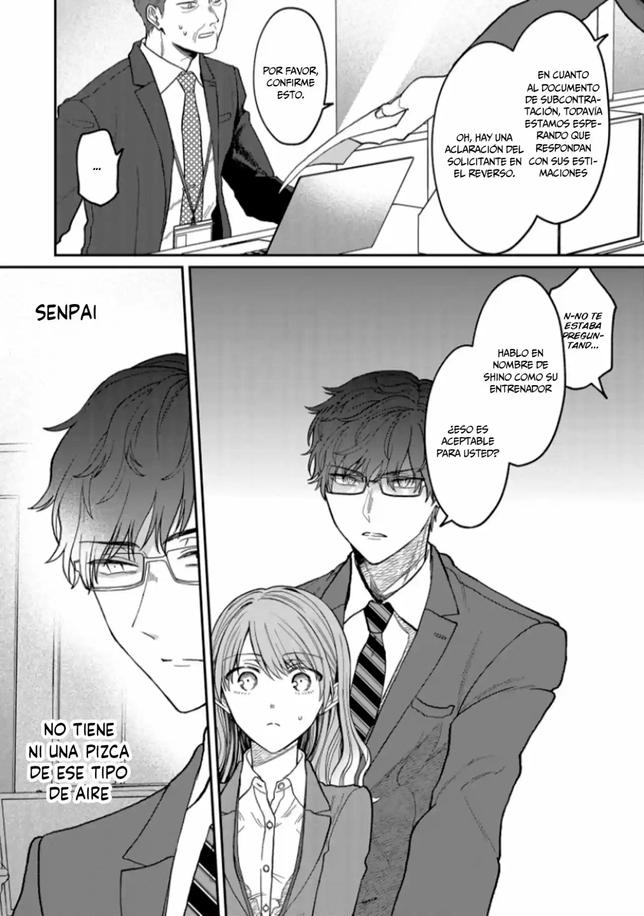 Kuuki Ga "Yomeru" Shinnyushain To Buaiso Na Senpai No Hanashi (Serialización) - Capítulo 3 - Página 5 - LectorTMOo