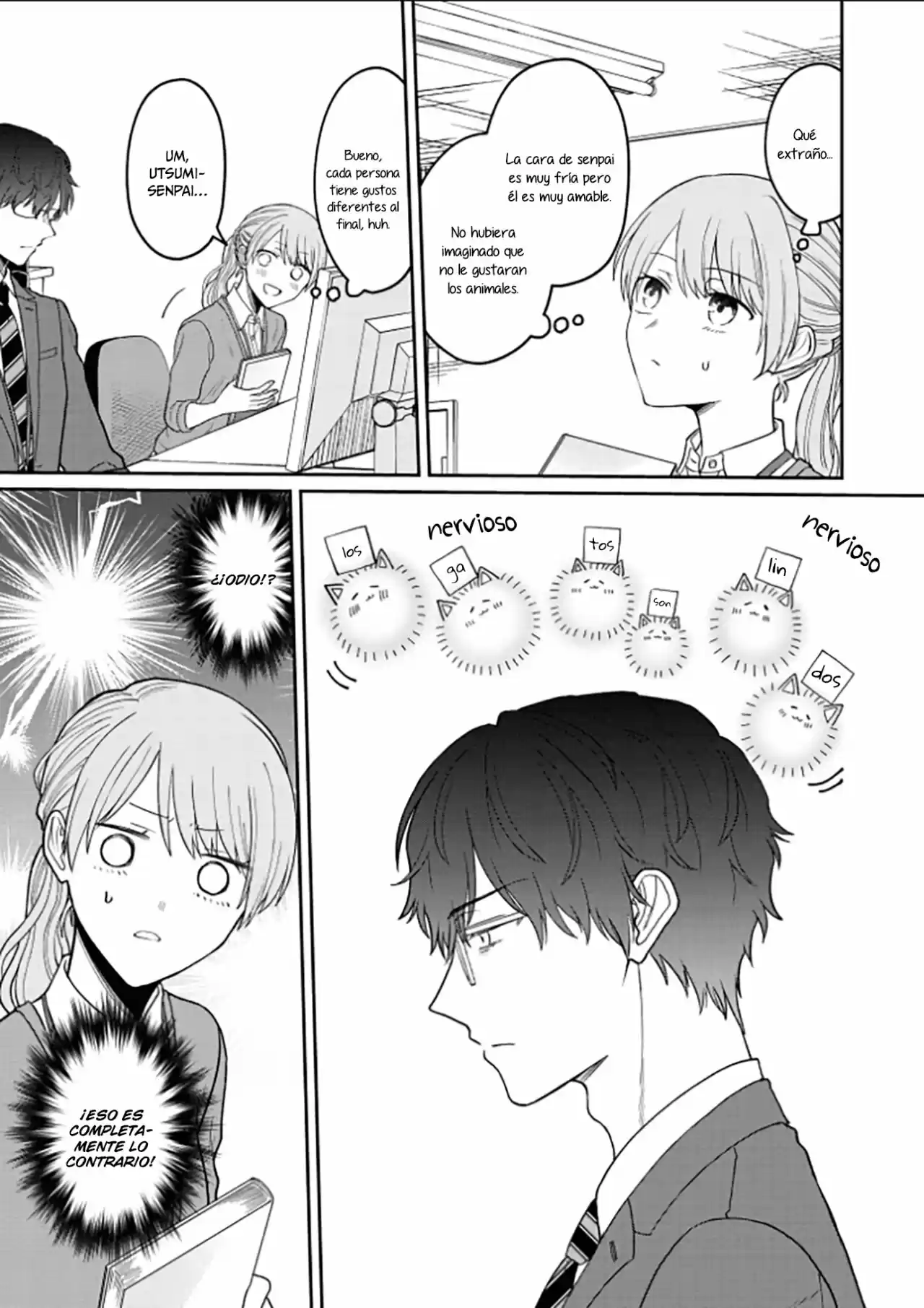 Kuuki Ga "Yomeru" Shinnyushain To Buaiso Na Senpai No Hanashi (Serialización) - Capítulo 6 - Página 4 - LectorTMOo