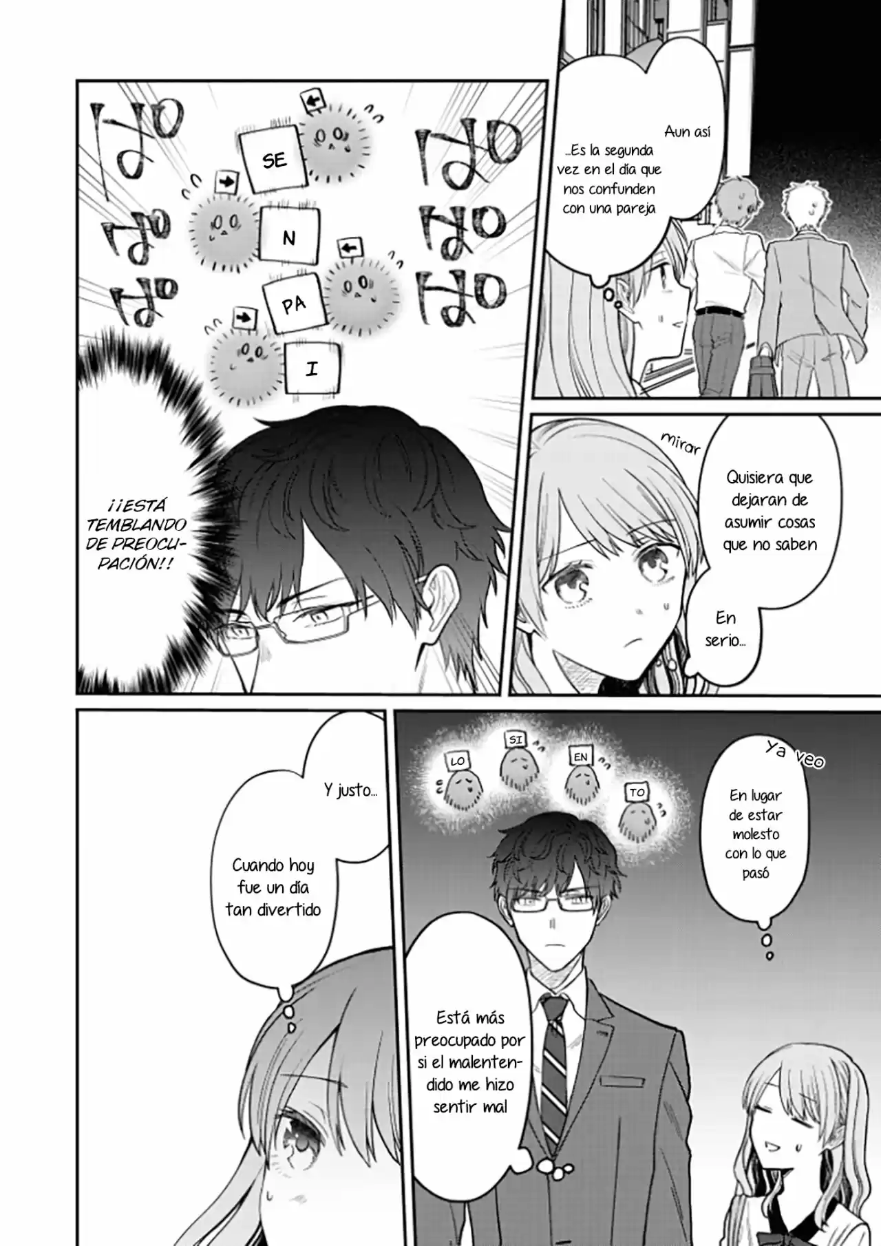 Kuuki Ga "Yomeru" Shinnyushain To Buaiso Na Senpai No Hanashi (Serialización) - Capítulo 9.50 - Página 3 - LectorTMOo