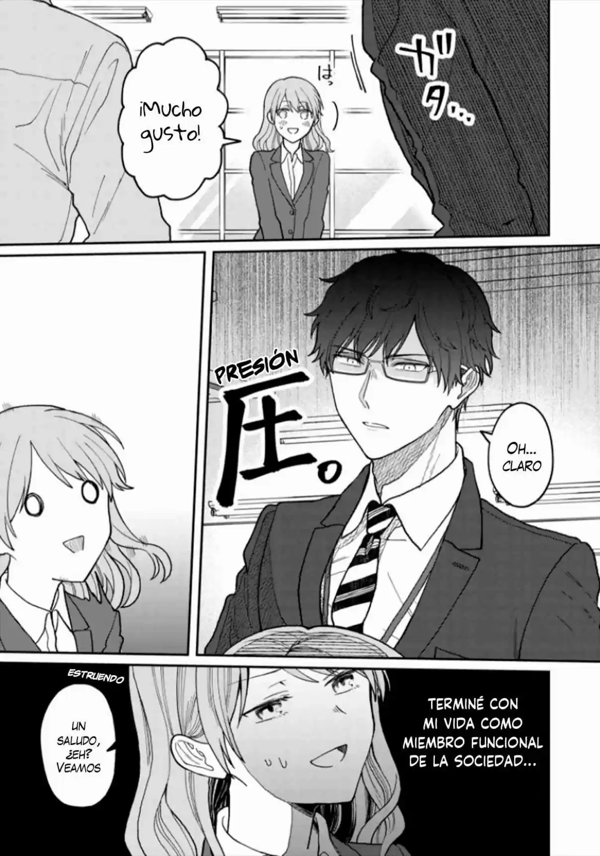 Kuuki Ga "Yomeru" Shinnyushain To Buaiso Na Senpai No Hanashi (Serialization) - Capítulo 1 - Página 9 - LectorTMOo