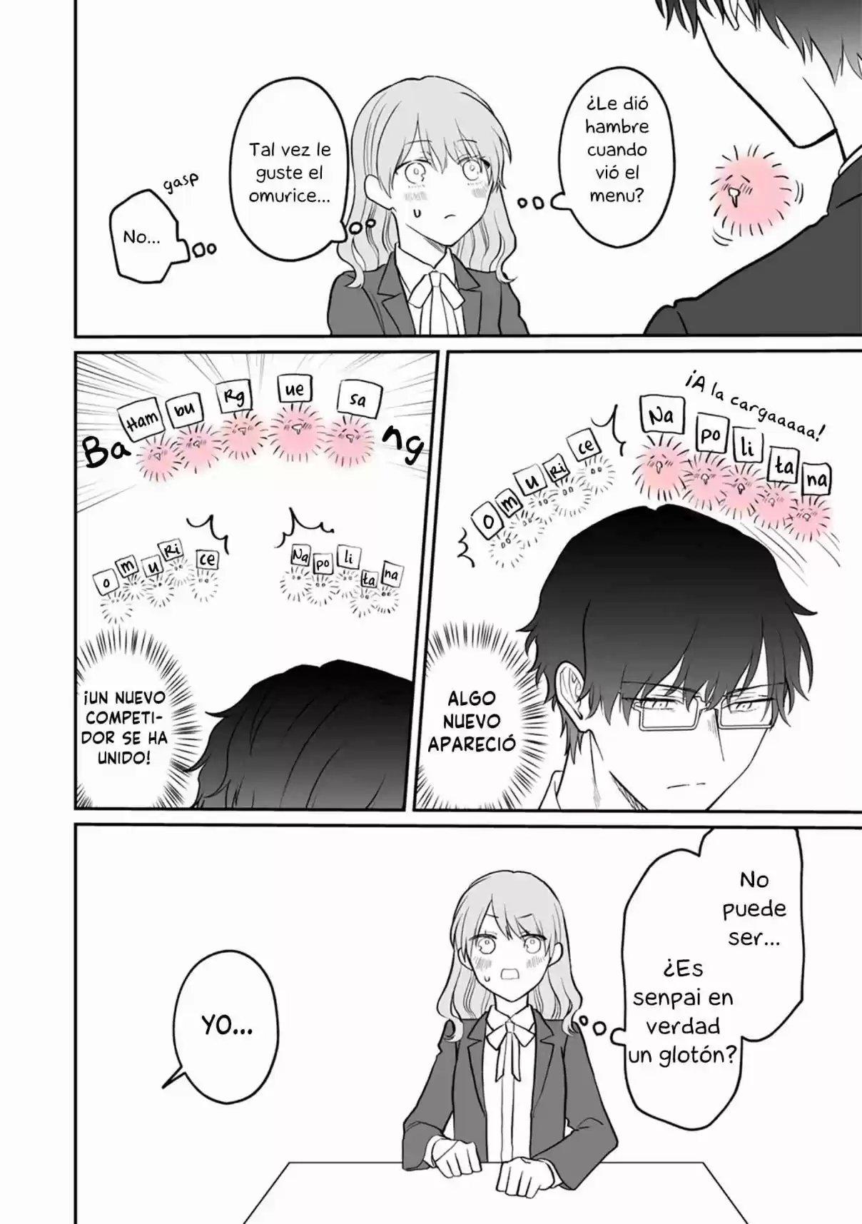 Kuuki Ga Yomeru Shinnyushain To Buaiso Na Senpai No Hanashi - Capítulo 5.1 - Página 4 - LectorTMOo