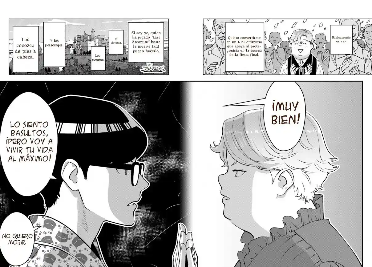 Kuzulesse Oblige: 18-kin Game Sekai No Kuzu Akuyaku Ni Tensei Shiteshimatta Ore Wa, Gensaku Chishiki No Chikara De Doushite Mo Mob Jinsei Wo Tsukami Toritai capítulo 1 página 34