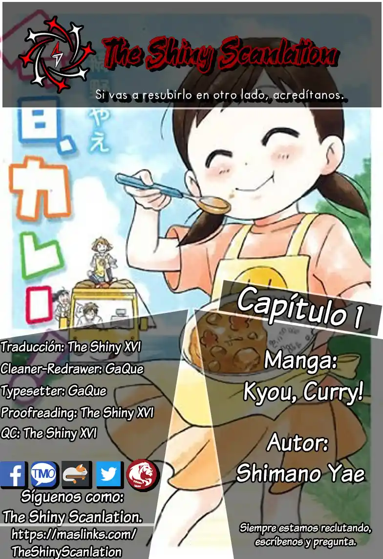 Kyou, Curry! - Capítulo 1 - Página 1 - LectorTMOo