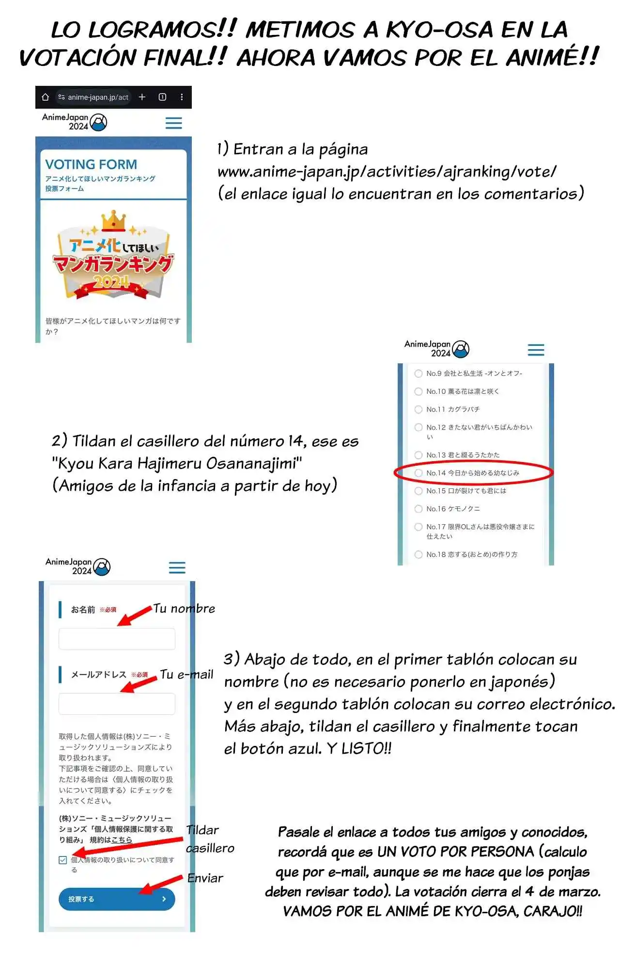Kyou Kara Hajimeru Osananajimi - Capítulo 68.50 - Página 10 - LectorTMOo