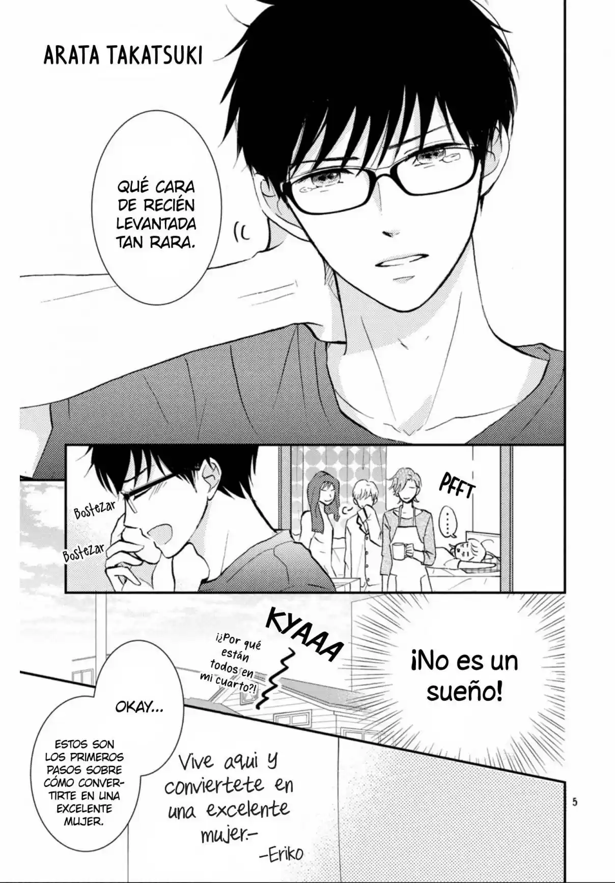 Kyou Kara, Kimi O Share Shimasu. - Capítulo 2 - Página 7 - LectorTMOo