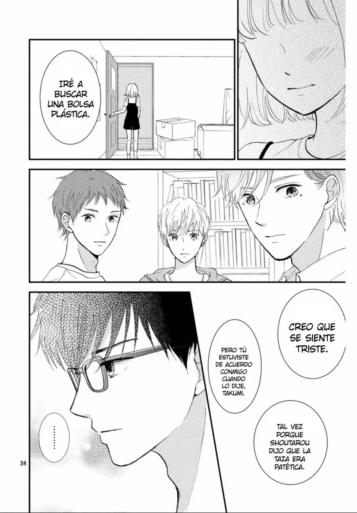 Kyou Kara, Kimi O Share Shimasu. - Capítulo 3 - Página 36 - LectorTMOo