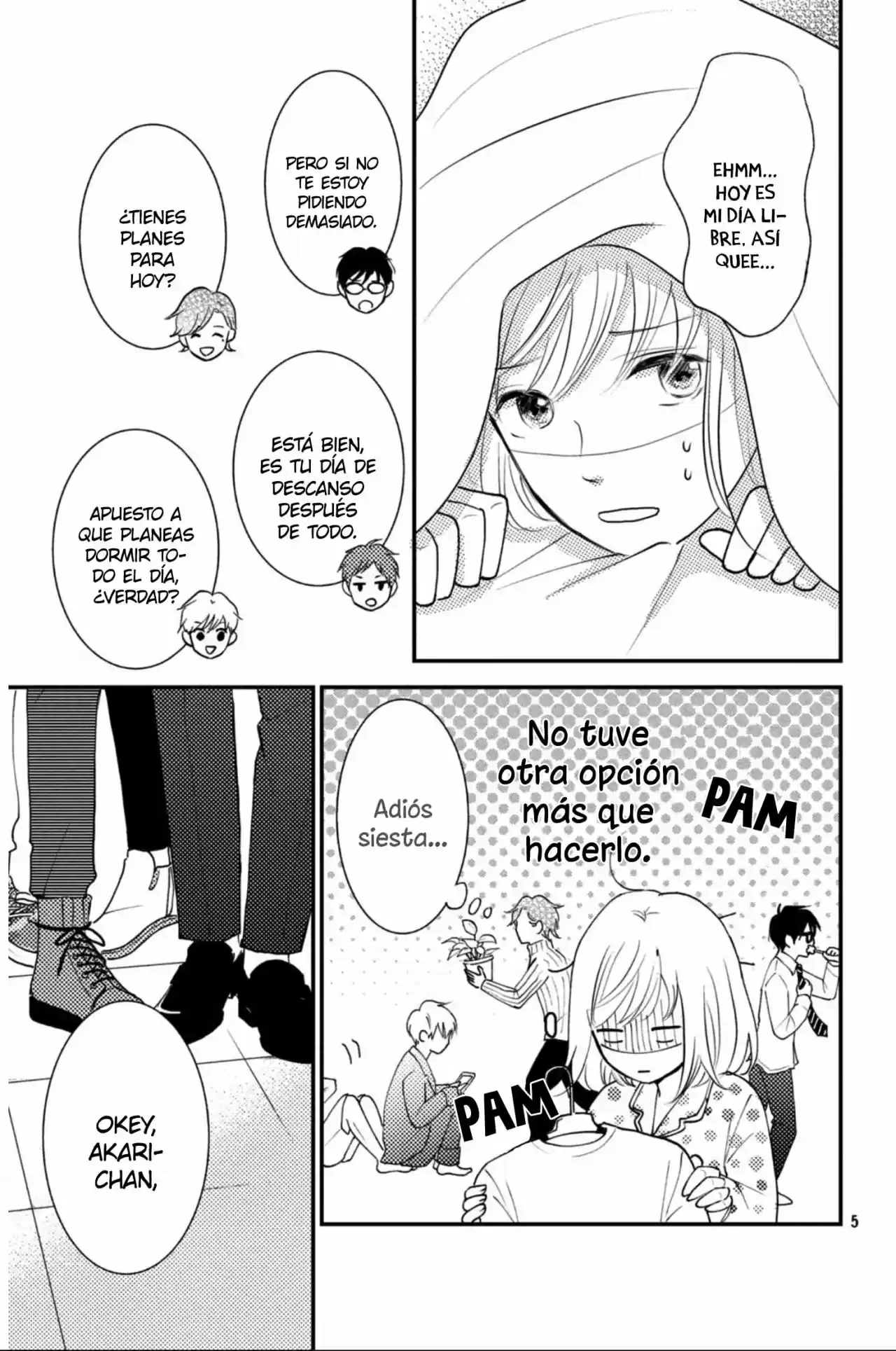 Kyou Kara, Kimi O Share Shimasu. - Capítulo 6 - Página 7 - LectorTMOo