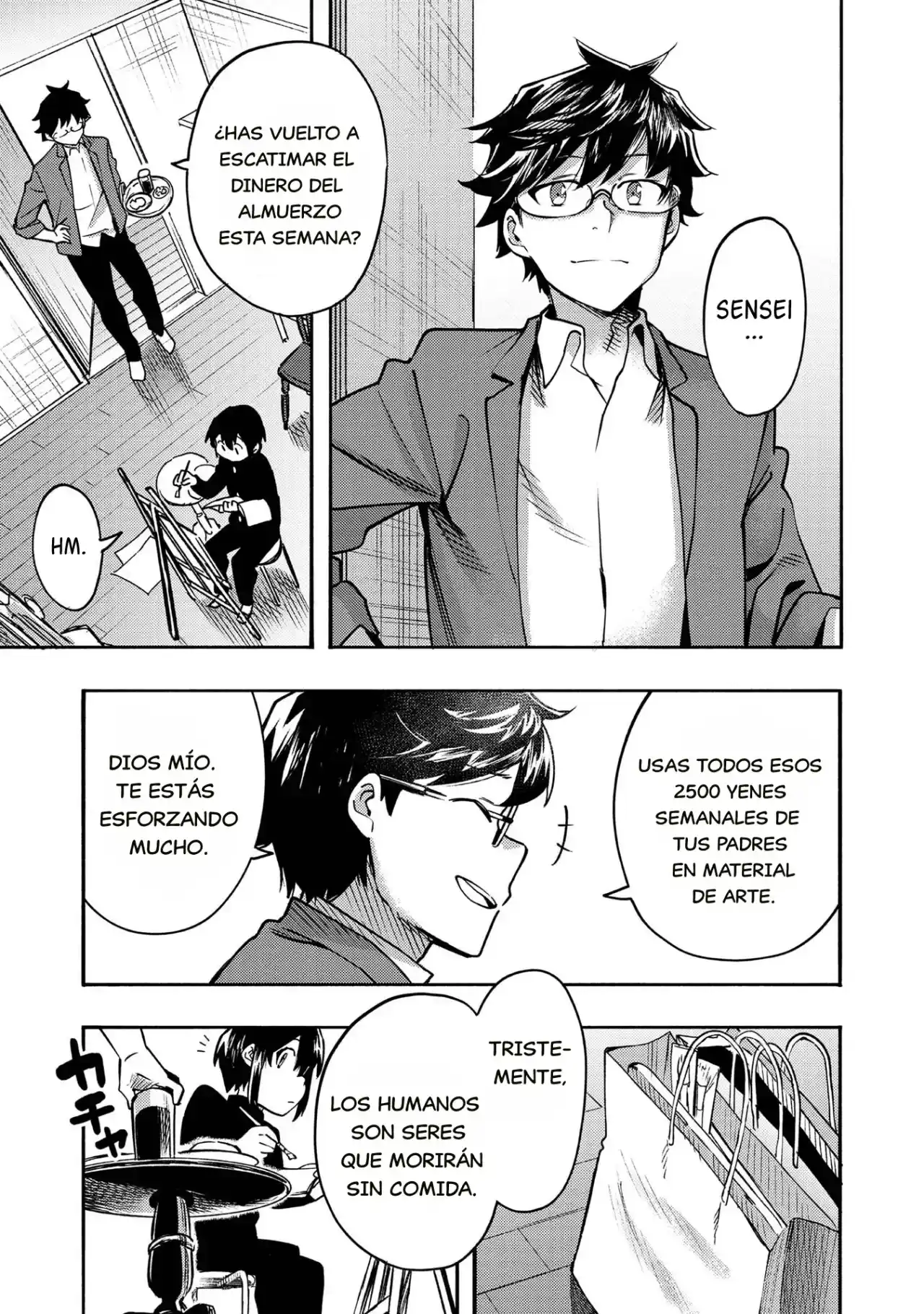 Kyou Mo E Ni Kaita Mochi Ga Umai - Capítulo 1 - Página 8 - LectorTMOo