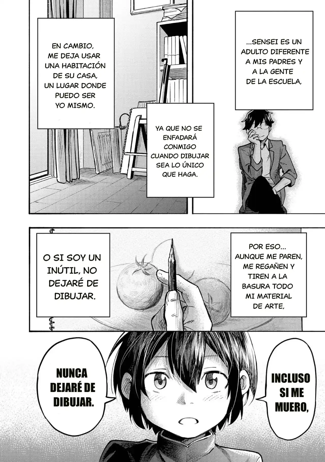 Kyou Mo E Ni Kaita Mochi Ga Umai - Capítulo 1 - Página 13 - LectorTMOo