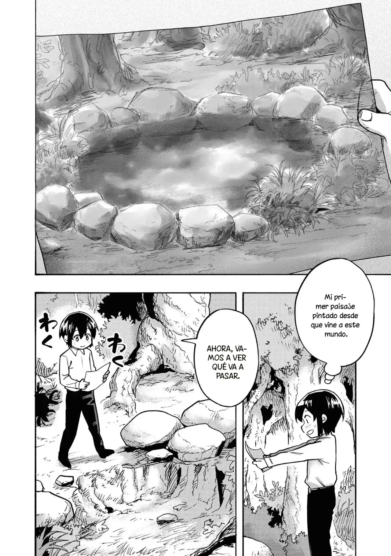 Kyou Mo E Ni Kaita Mochi Ga Umai - Capítulo 2 - Página 21 - LectorTMOo