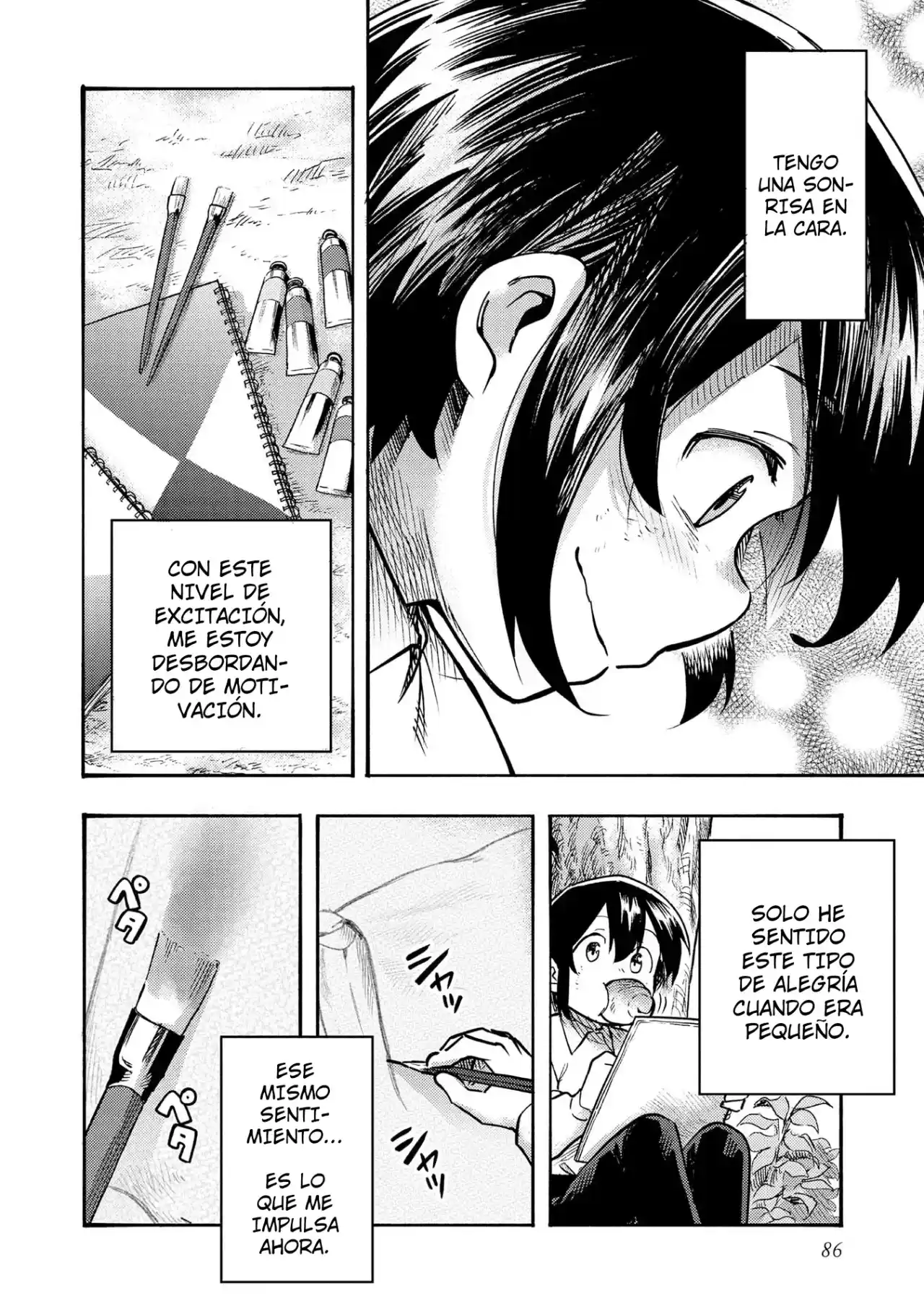 Kyou Mo E Ni Kaita Mochi Ga Umai - Capítulo 2 - Página 38 - LectorTMOo