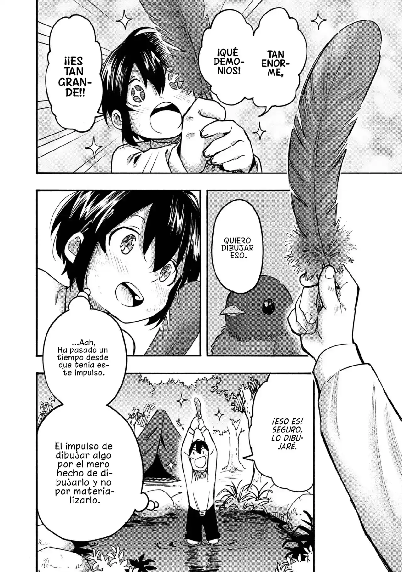 Kyou Mo E Ni Kaita Mochi Ga Umai - Capítulo 3 - Página 7 - LectorTMOo