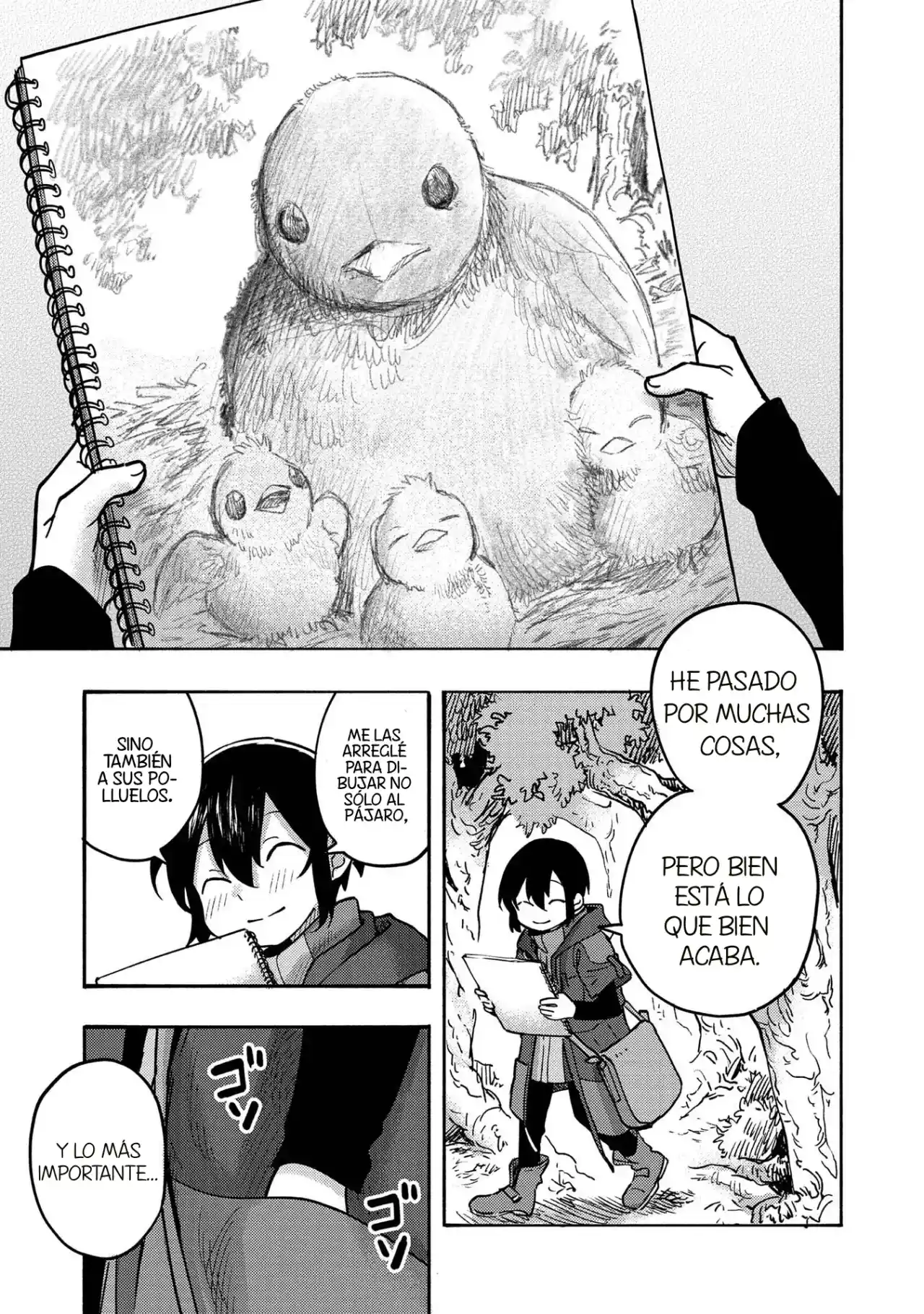 Kyou Mo E Ni Kaita Mochi Ga Umai - Capítulo 3 - Página 37 - LectorTMOo
