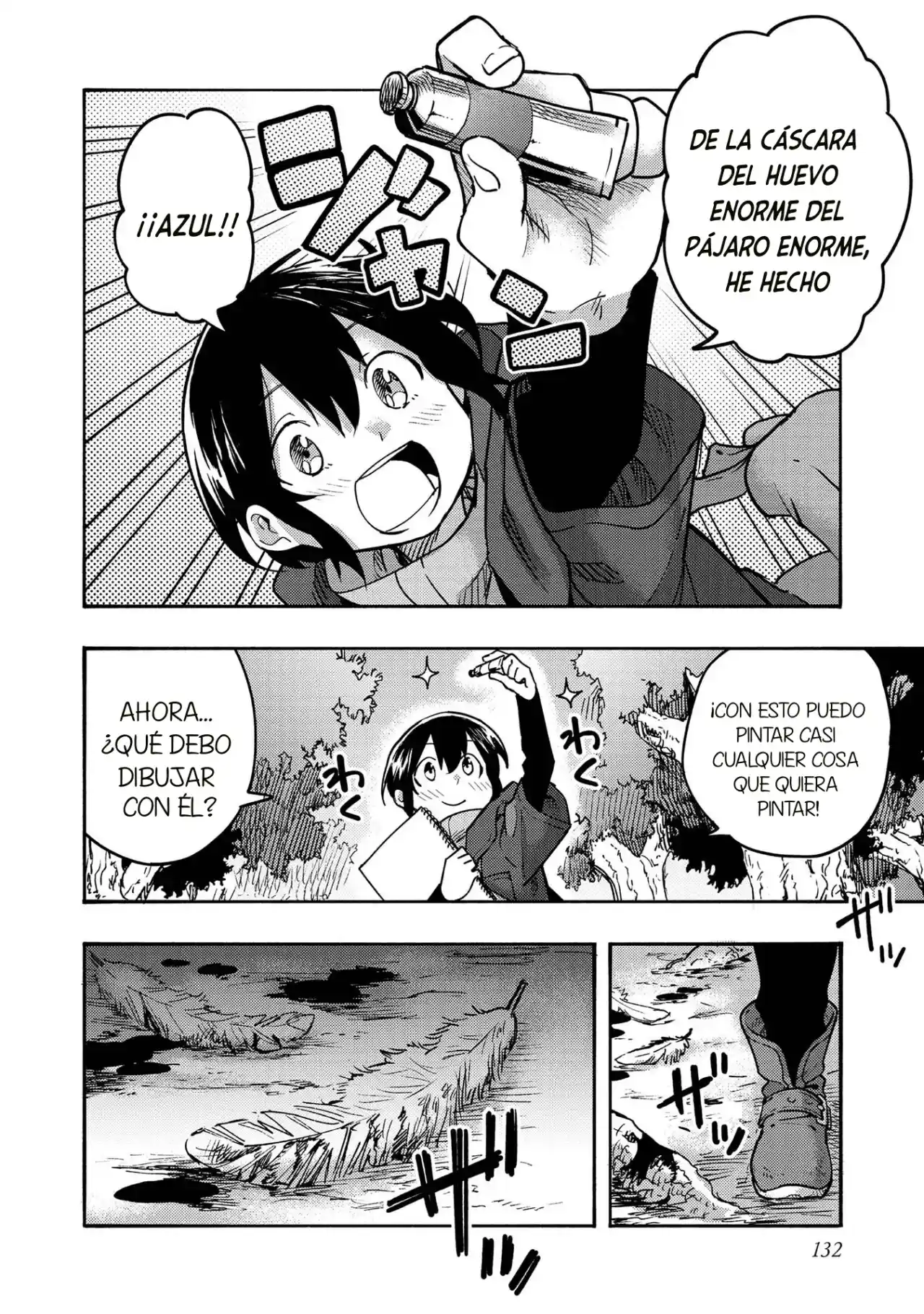 Kyou Mo E Ni Kaita Mochi Ga Umai - Capítulo 3 - Página 38 - LectorTMOo