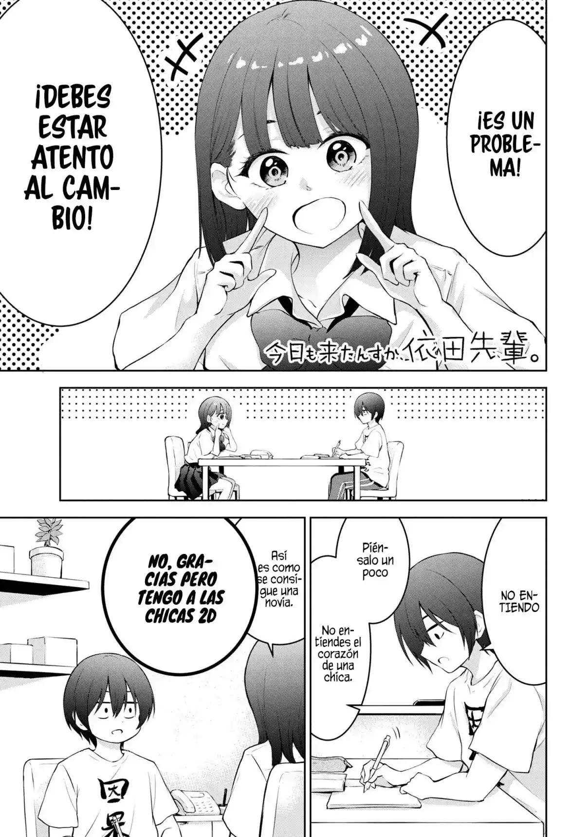 Kyou Mo Kitan Desuka, Yoda-senpai - Capítulo 11 - Página 4 - LectorTMOo