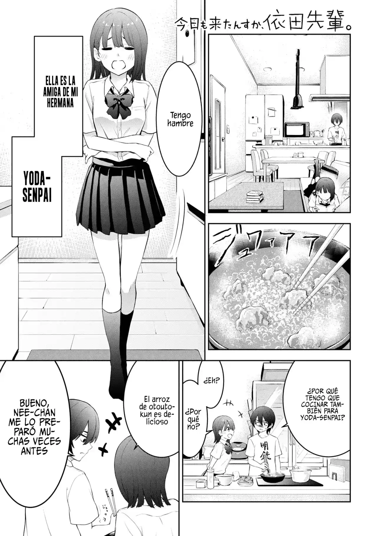 Kyou Mo Kitan Desuka, Yoda-senpai - Capítulo 2 - Página 3 - LectorTMOo