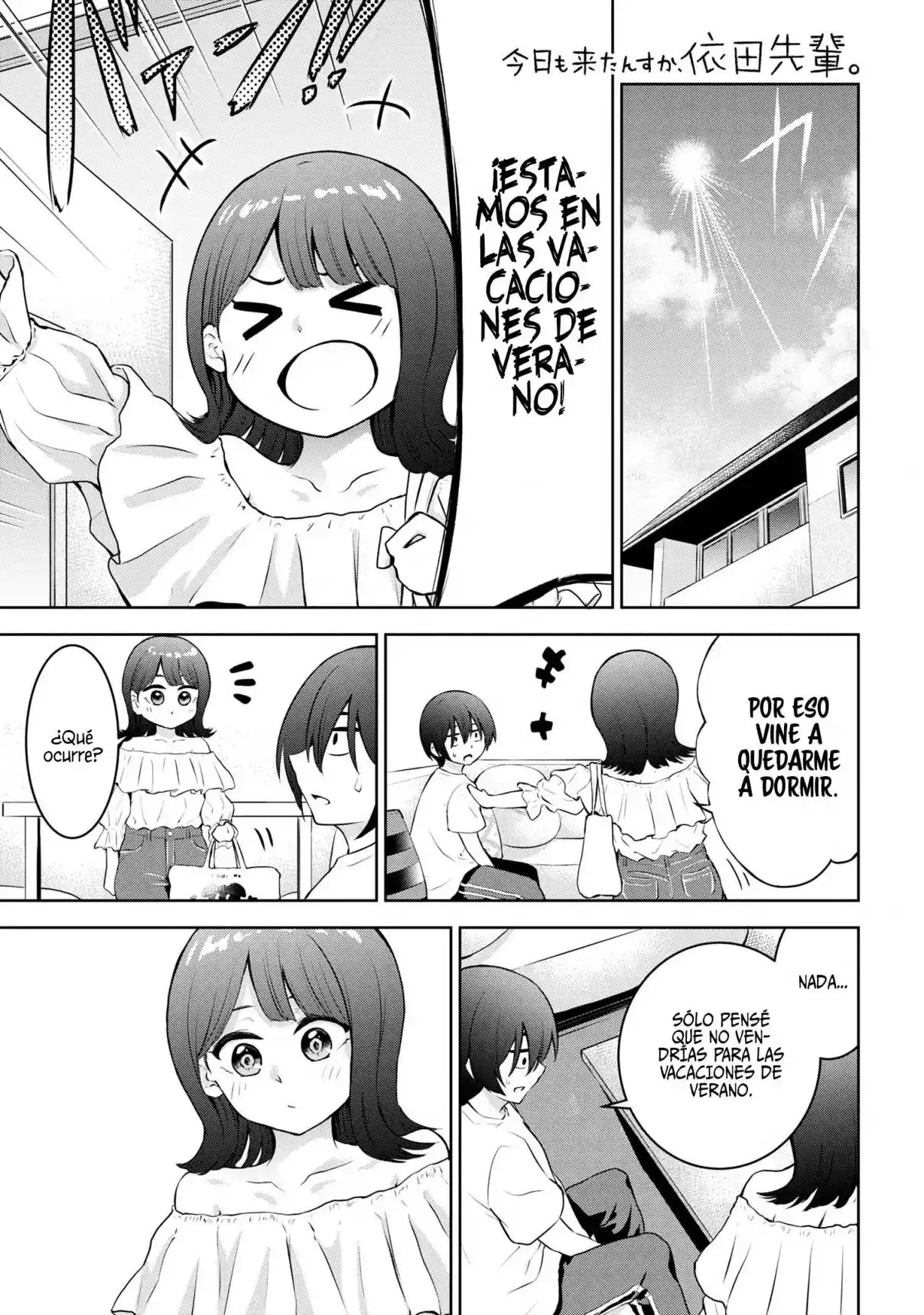 Kyou Mo Kitan Desuka, Yoda-senpai - Capítulo 21 - Página 4 - LectorTMOo