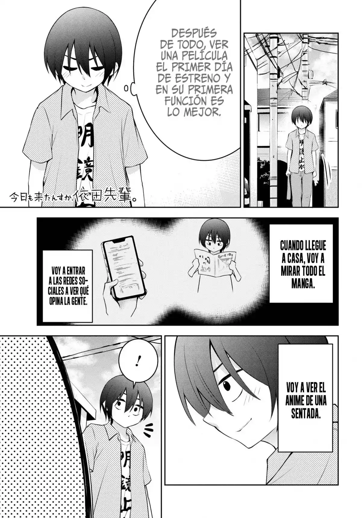 Kyou Mo Kitan Desuka, Yoda-senpai - Capítulo 29 - Página 4 - LectorTMOo