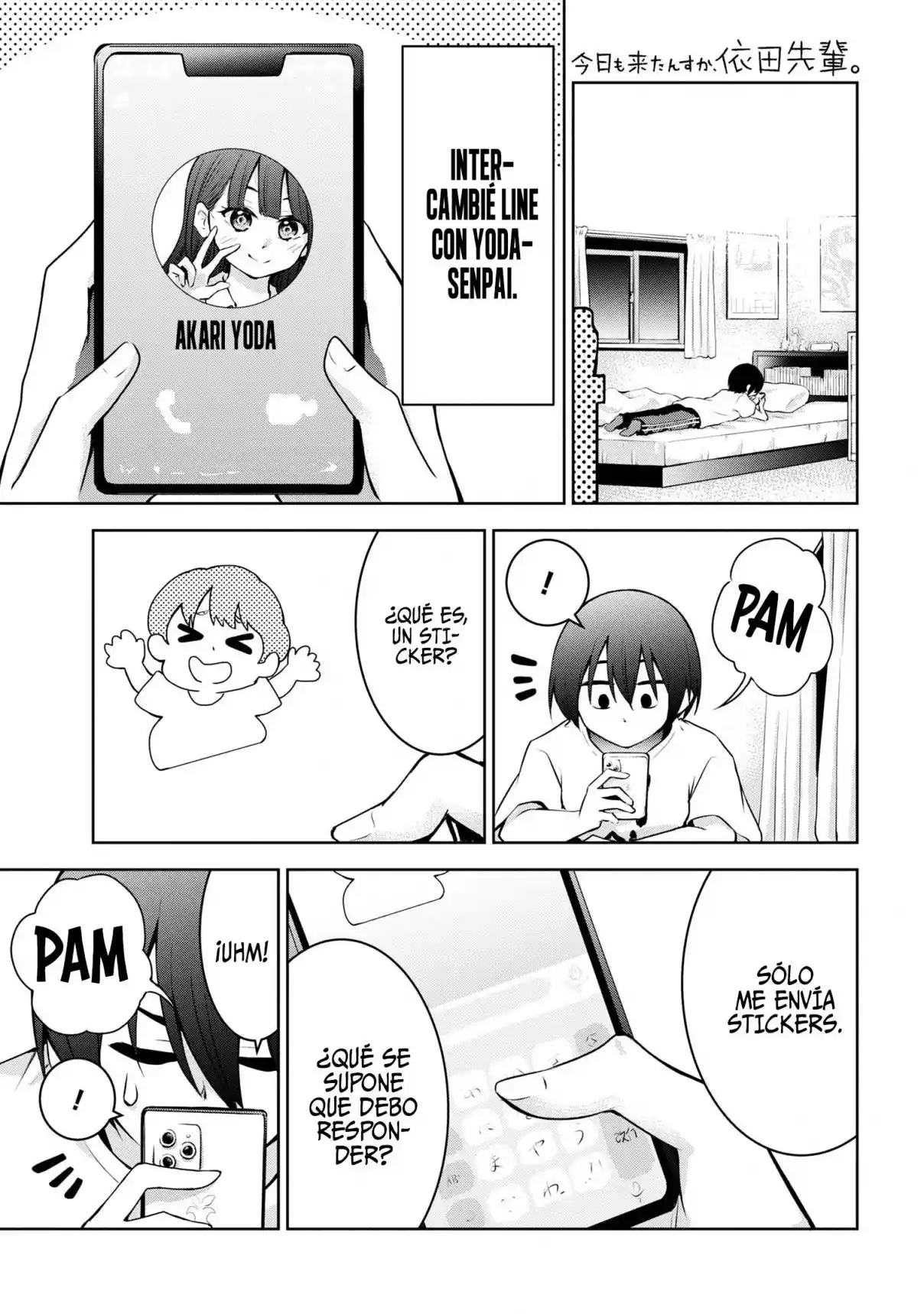 Kyou Mo Kitan Desuka, Yoda-senpai - Capítulo 30 - Página 4 - LectorTMOo