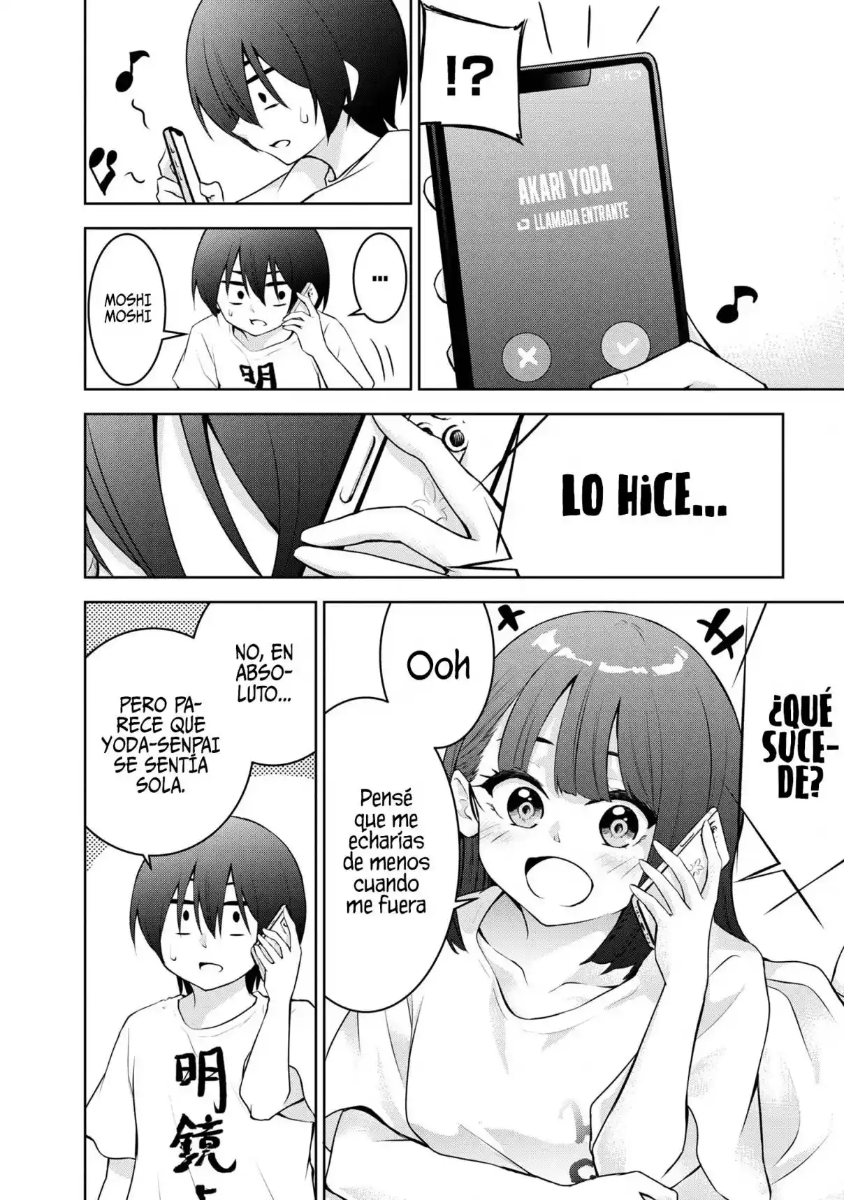 Kyou Mo Kitan Desuka, Yoda-senpai - Capítulo 30 - Página 6 - LectorTMOo