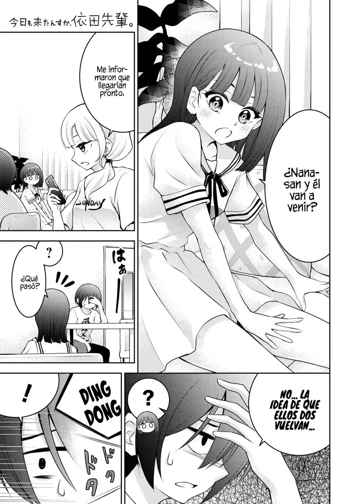 Kyou Mo Kitan Desuka, Yoda-senpai - Capítulo 31 - Página 4 - LectorTMOo