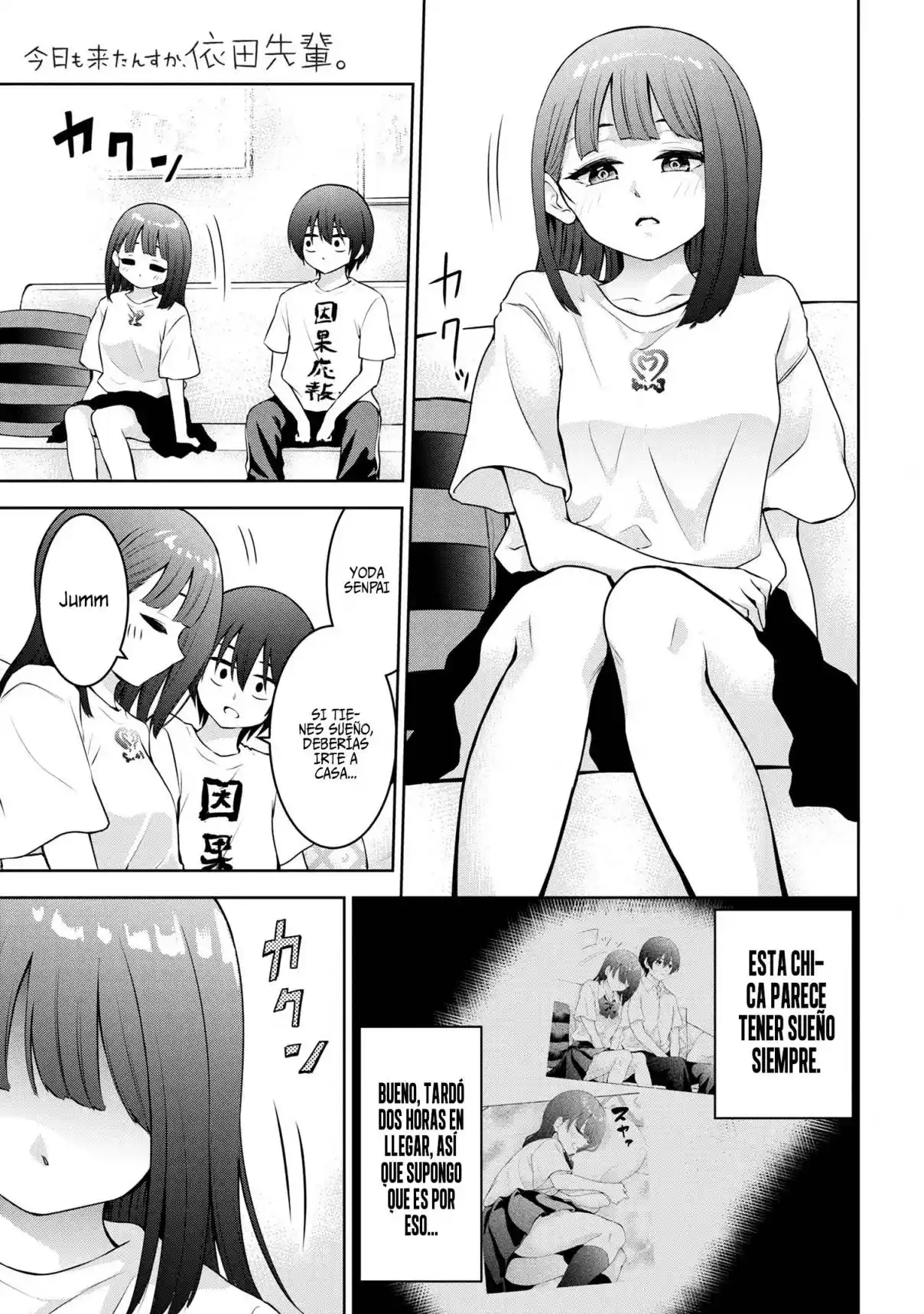 Kyou Mo Kitan Desuka, Yoda-senpai - Capítulo 32 - Página 4 - LectorTMOo