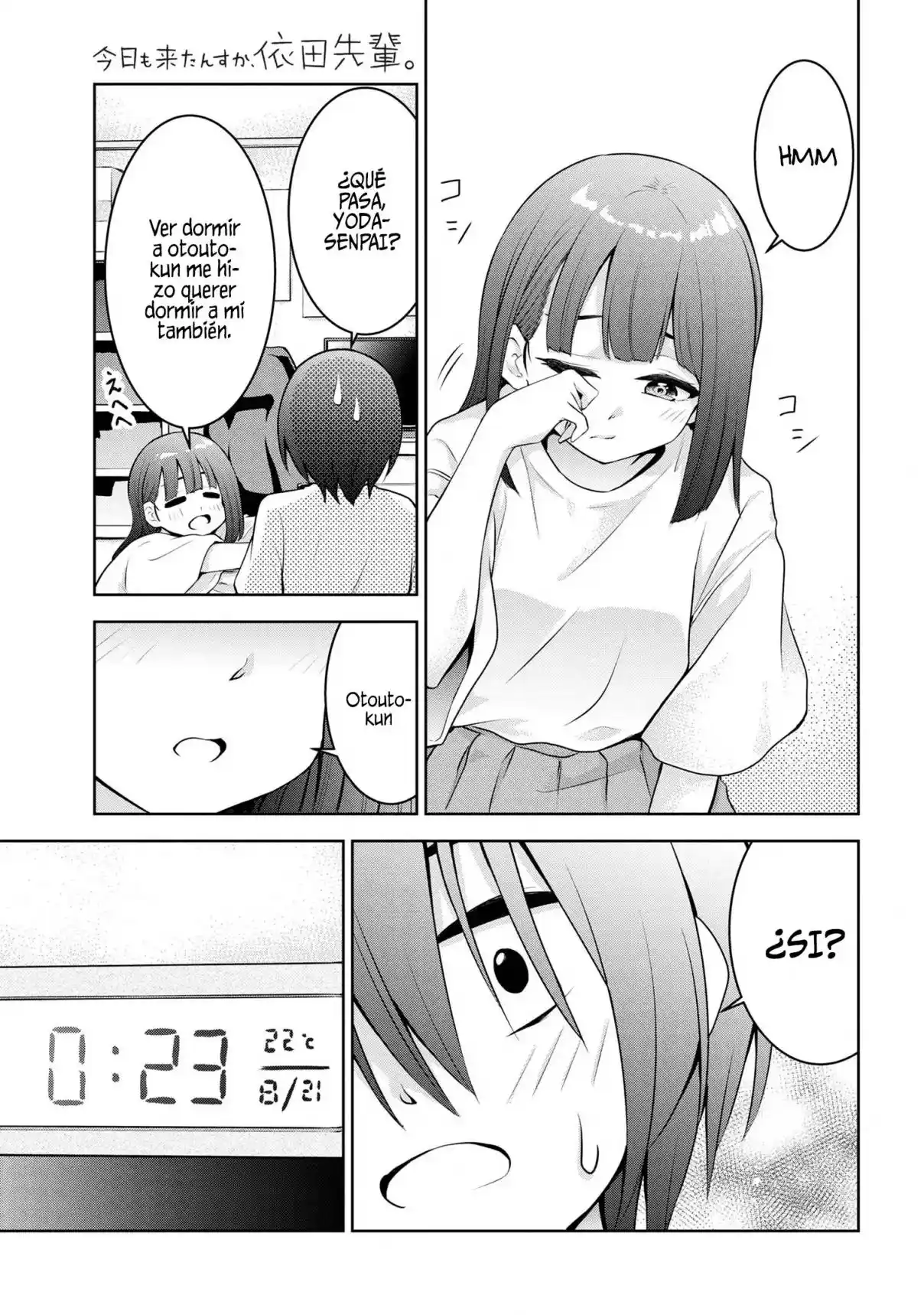 Kyou Mo Kitan Desuka, Yoda-senpai - Capítulo 34 - Página 3 - LectorTMOo