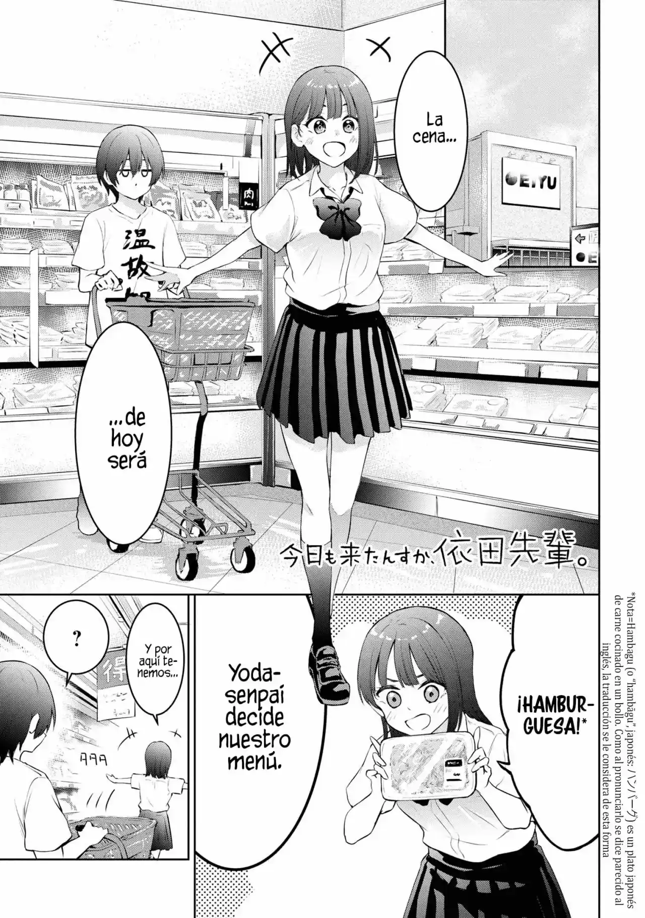 Kyou Mo Kitan Desuka, Yoda-senpai - Capítulo 5 - Página 3 - LectorTMOo