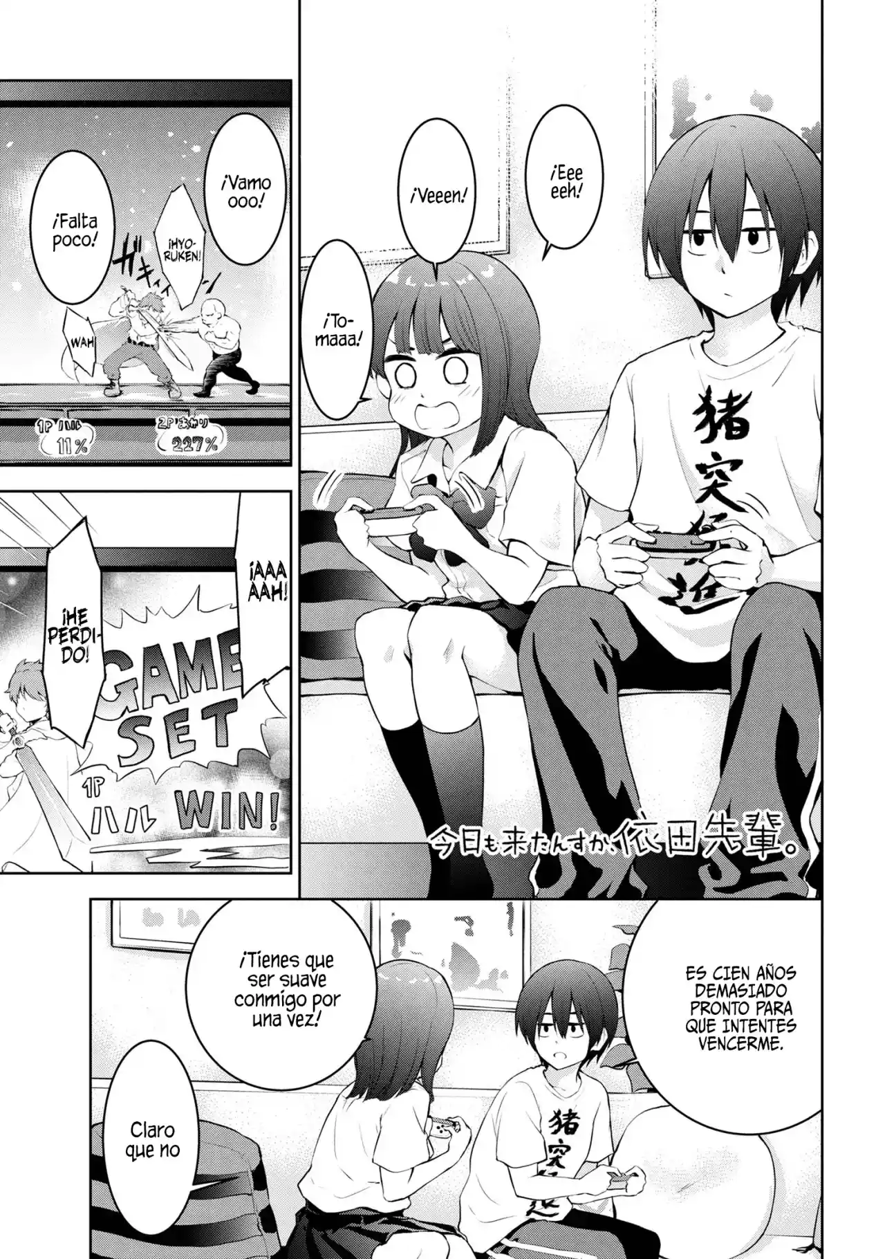 Kyou Mo Kitan Desuka, Yoda-senpai - Capítulo 6 - Página 4 - LectorTMOo