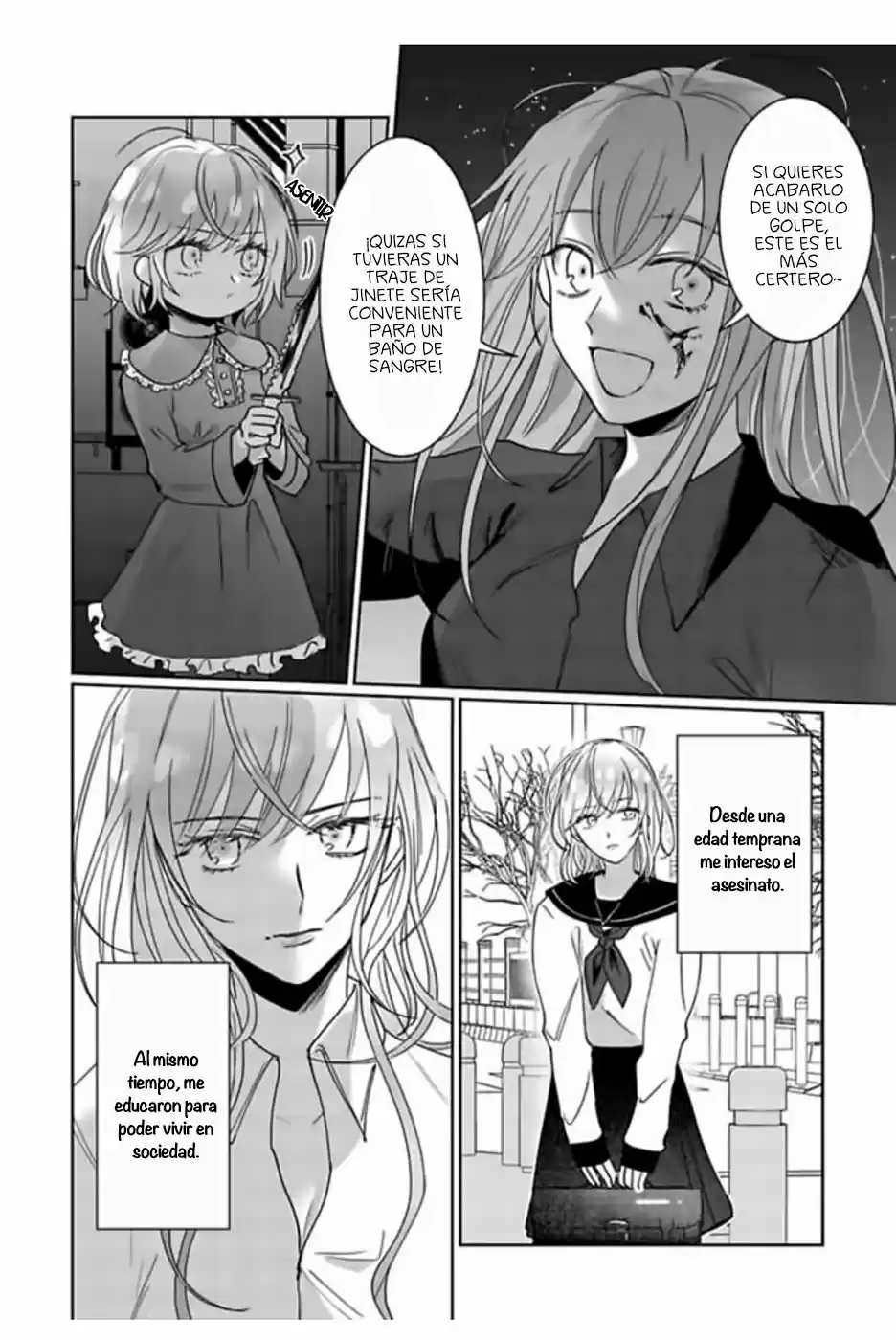 Kyou Mo Korosezu Ni Ai Shiau Dake - Capítulo 3 - Página 7 - LectorTMOo