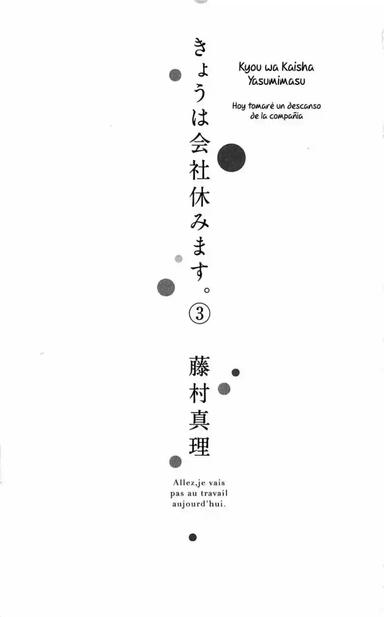 Kyou Wa Kaisha Yasumimasu - Capítulo 9 - Página 5 - LectorTMOo