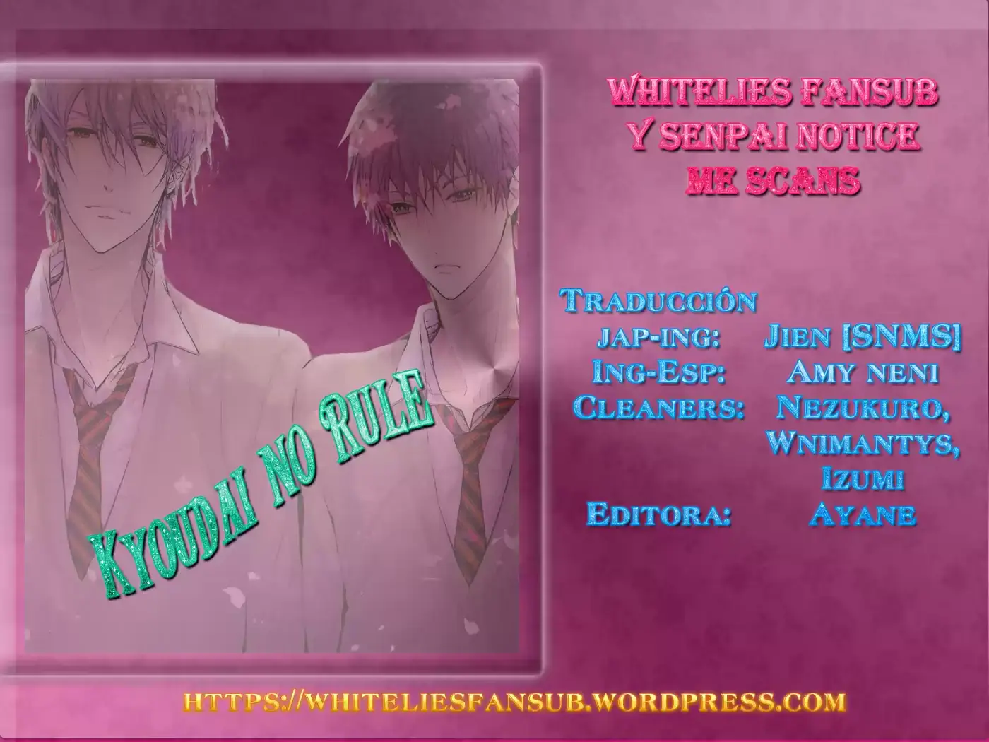 Kyoudai No Rule - Capítulo 3 - Página 2 - LectorTMOo